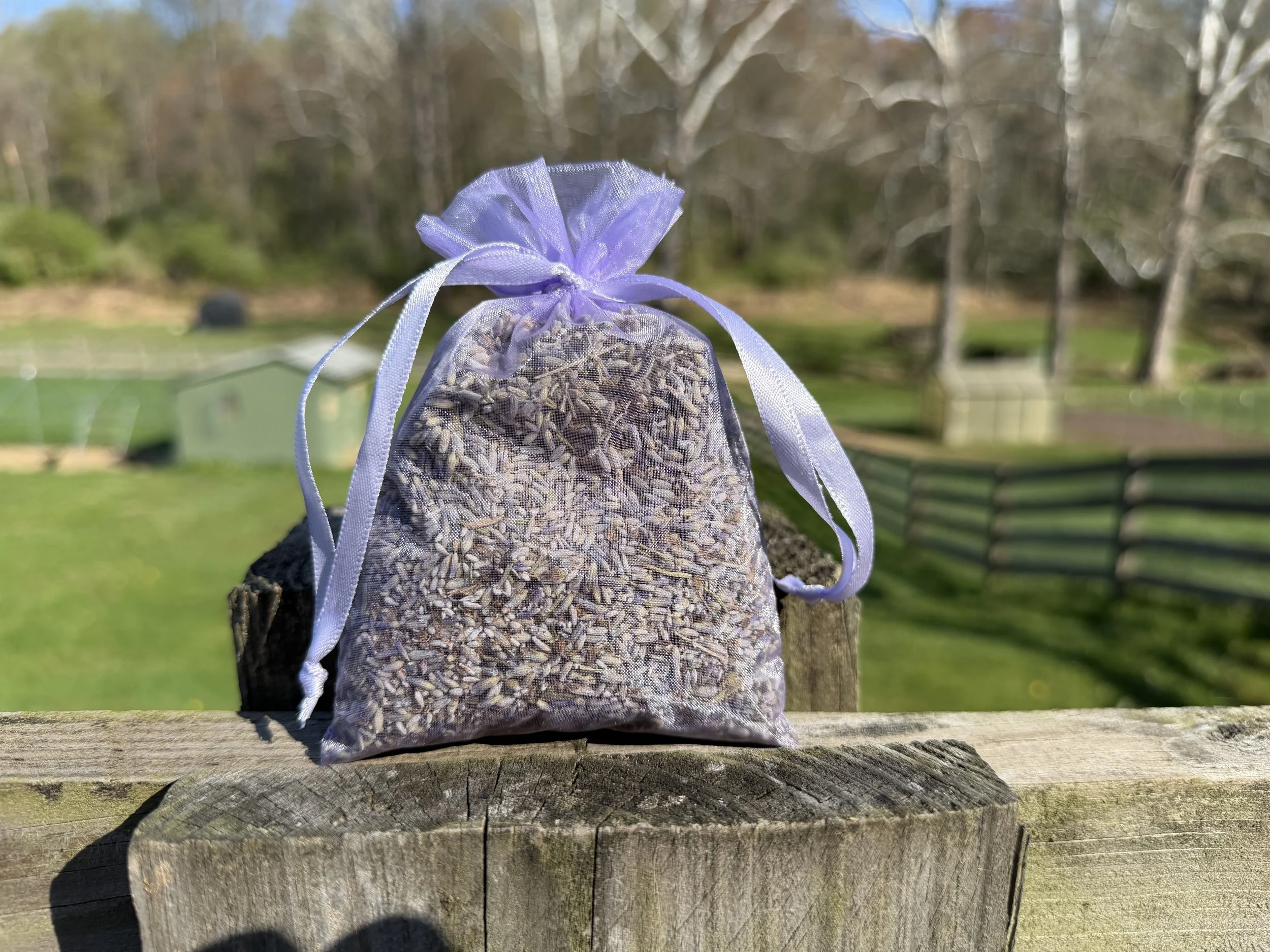 Large purple lavender sachet
