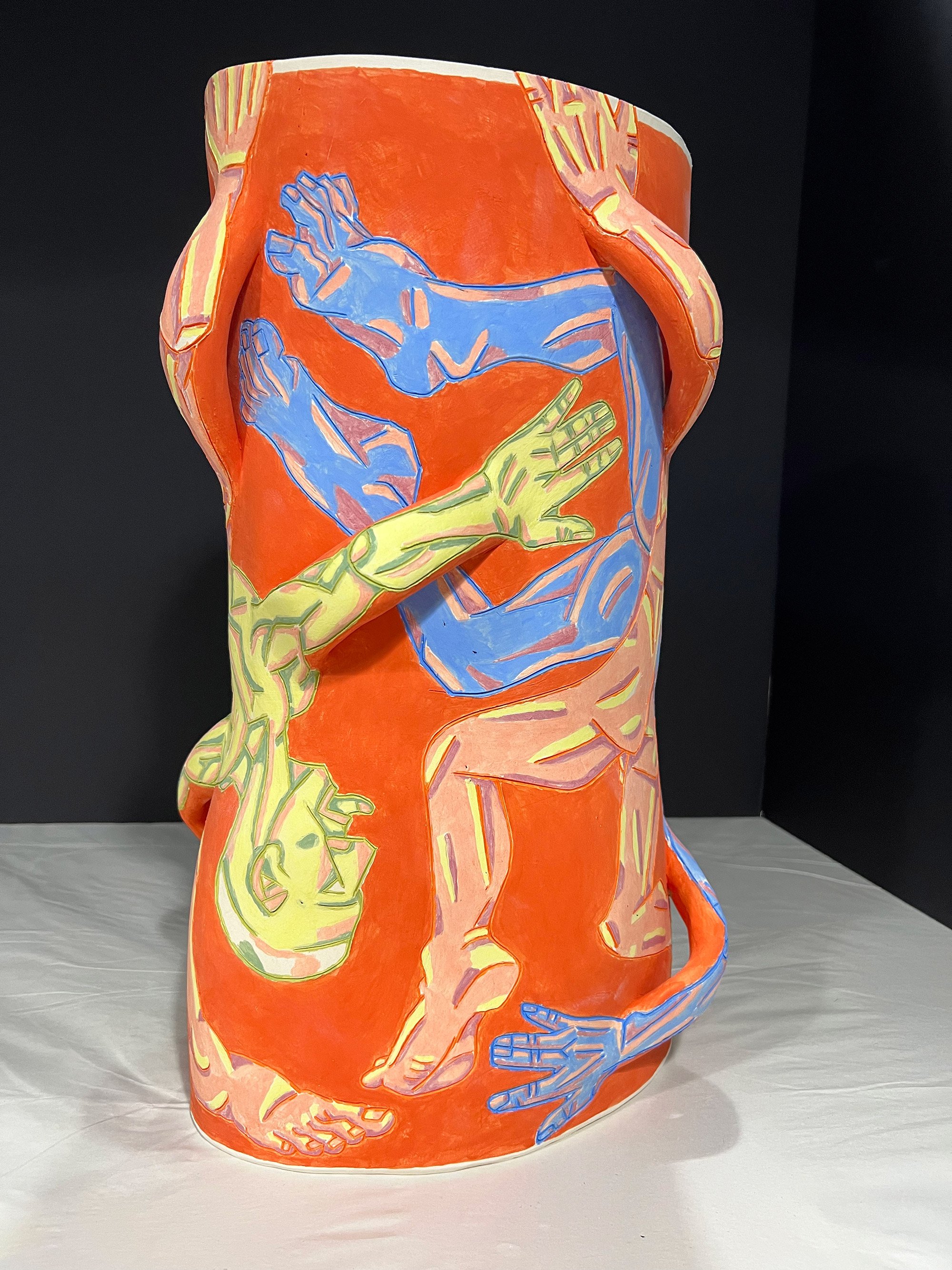 Fitting , 2024, Ceramic, 18" x 12" x 8"