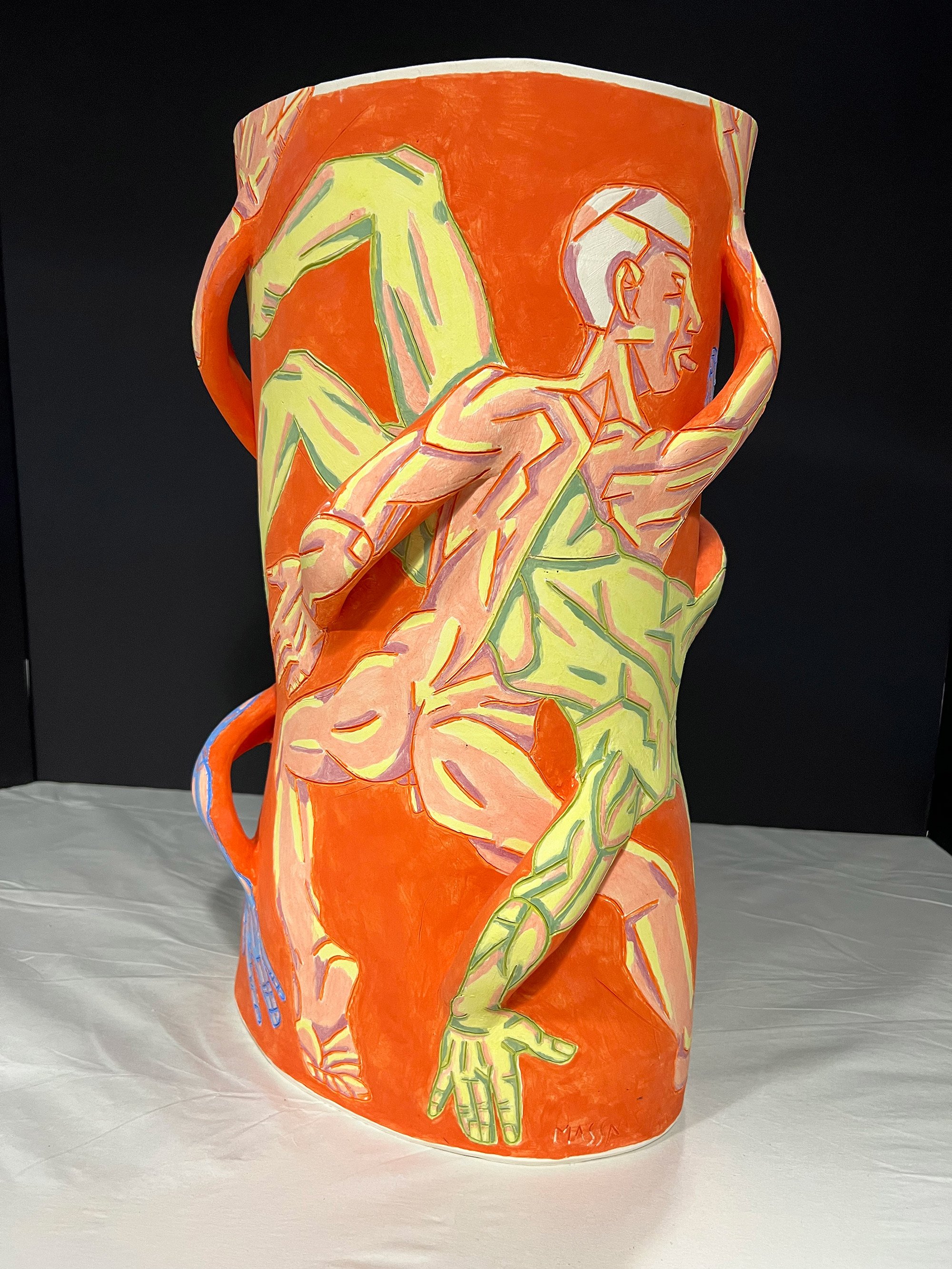 Fitting , 2024, Ceramic, 18" x 12" x 8"