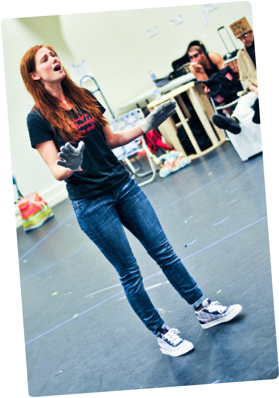Allison Case | Broadway Rehearsal