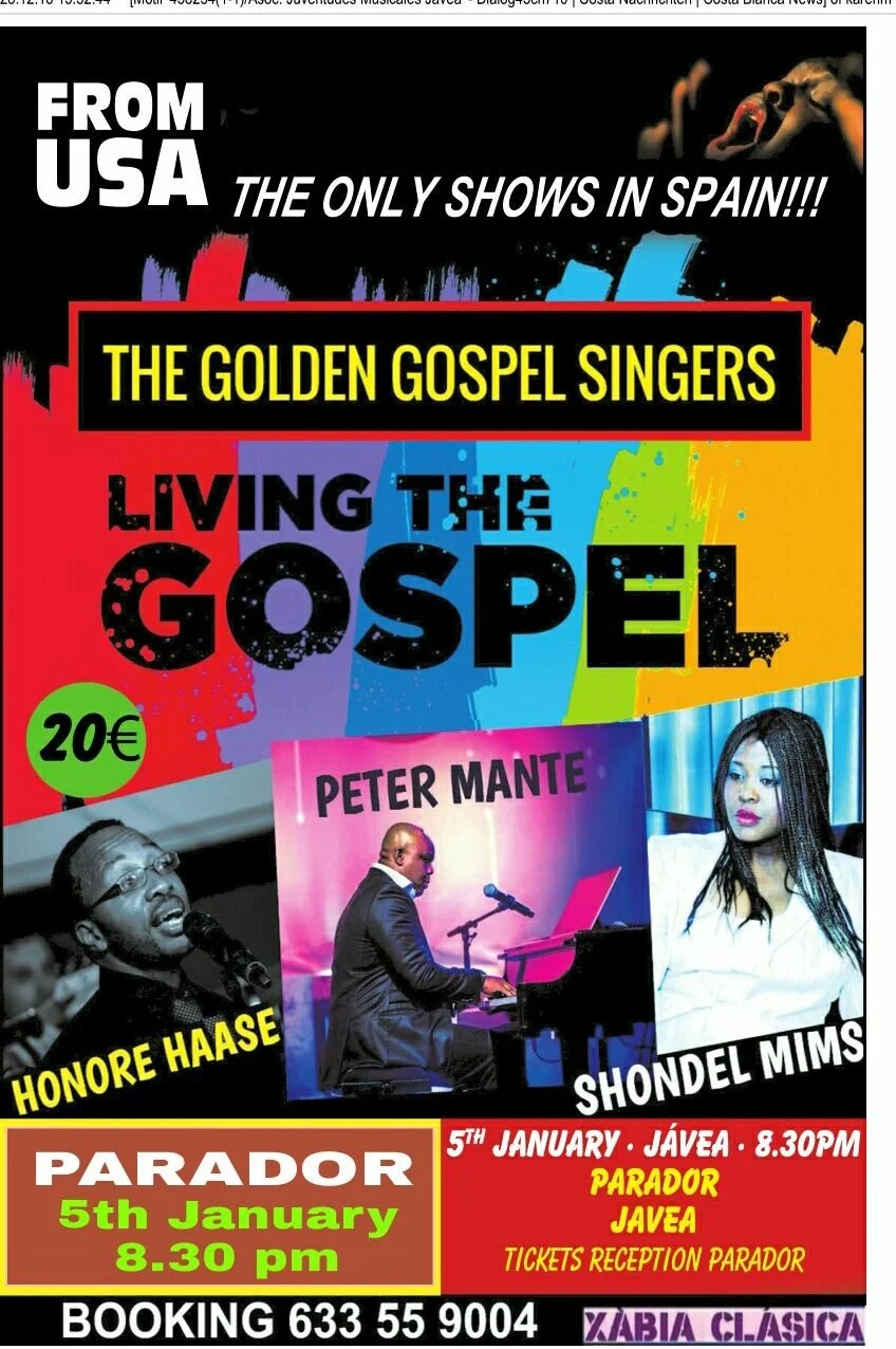 Gospel Concert  Series. R&B singer luxury hotels Switzerland.