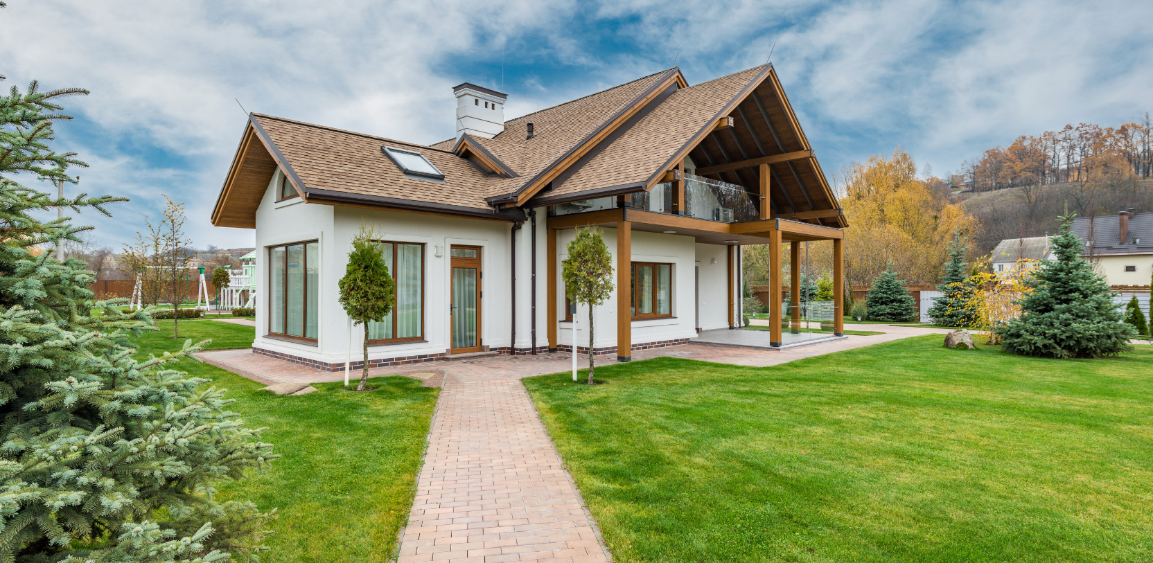 Single-family rental home purchased with a DSCR loan, which qualifies investors on rental income instead of tax returns