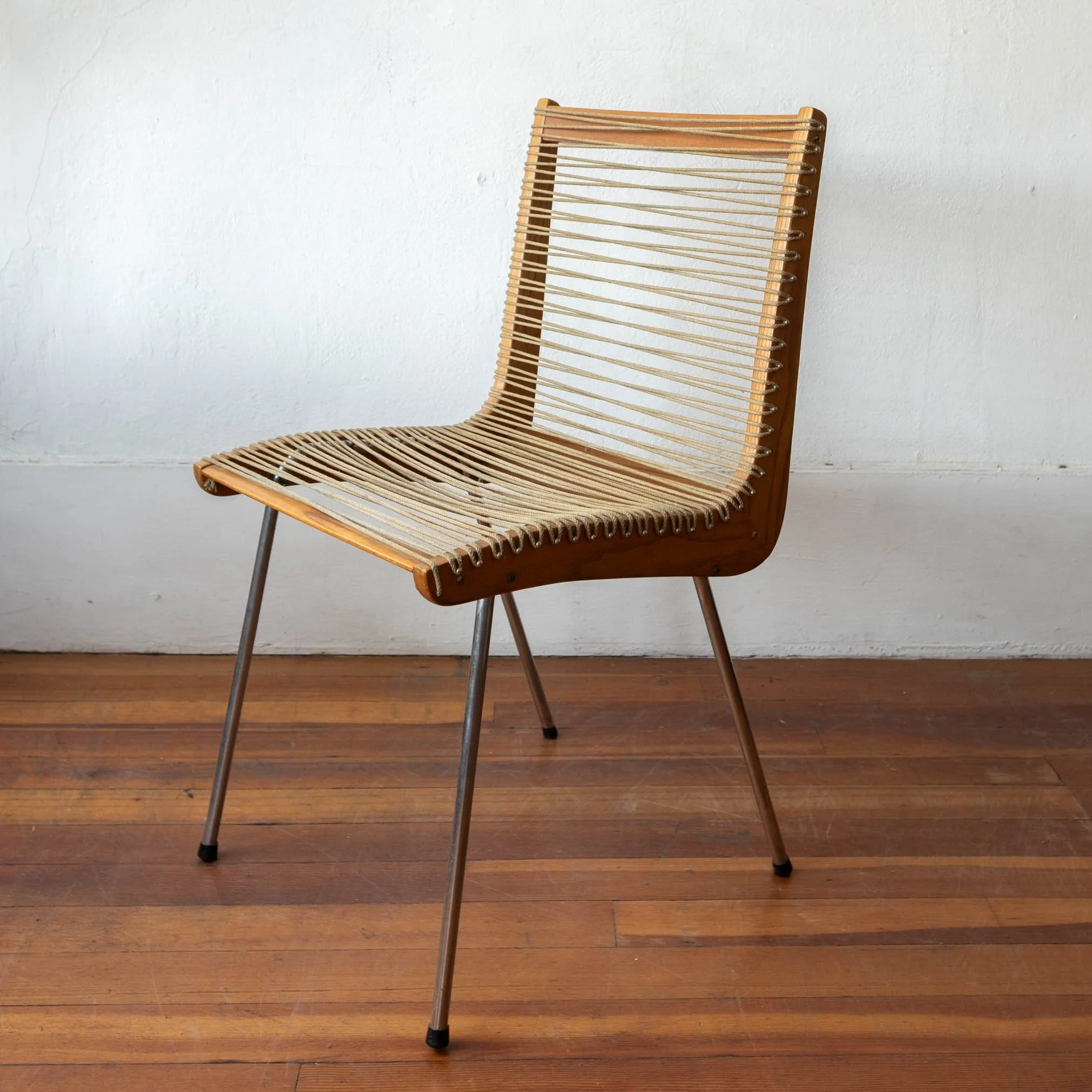 String chair by Robert J Ellenberger for Calfab Furniture Company
