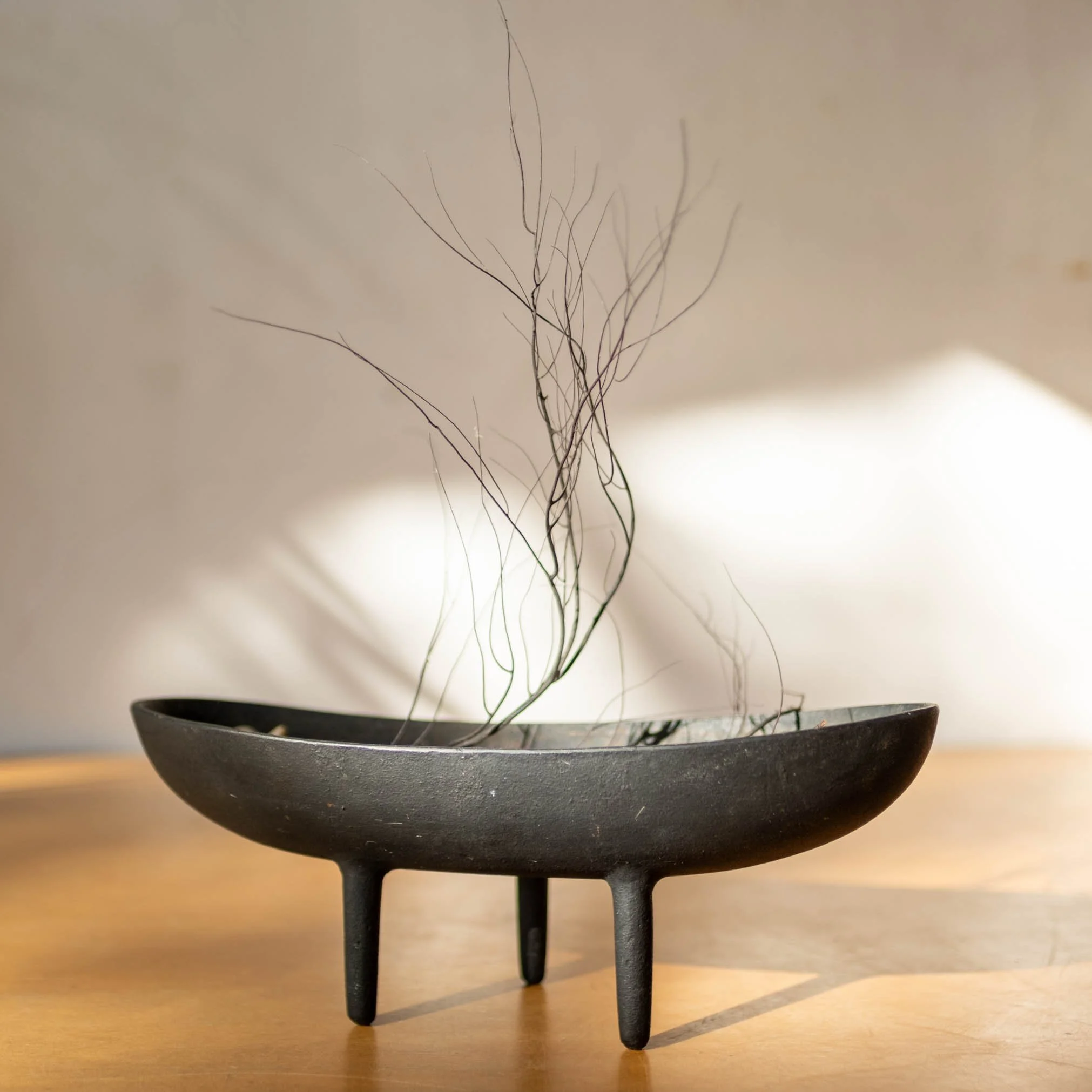 Tripod Cast Iron Planter Japan