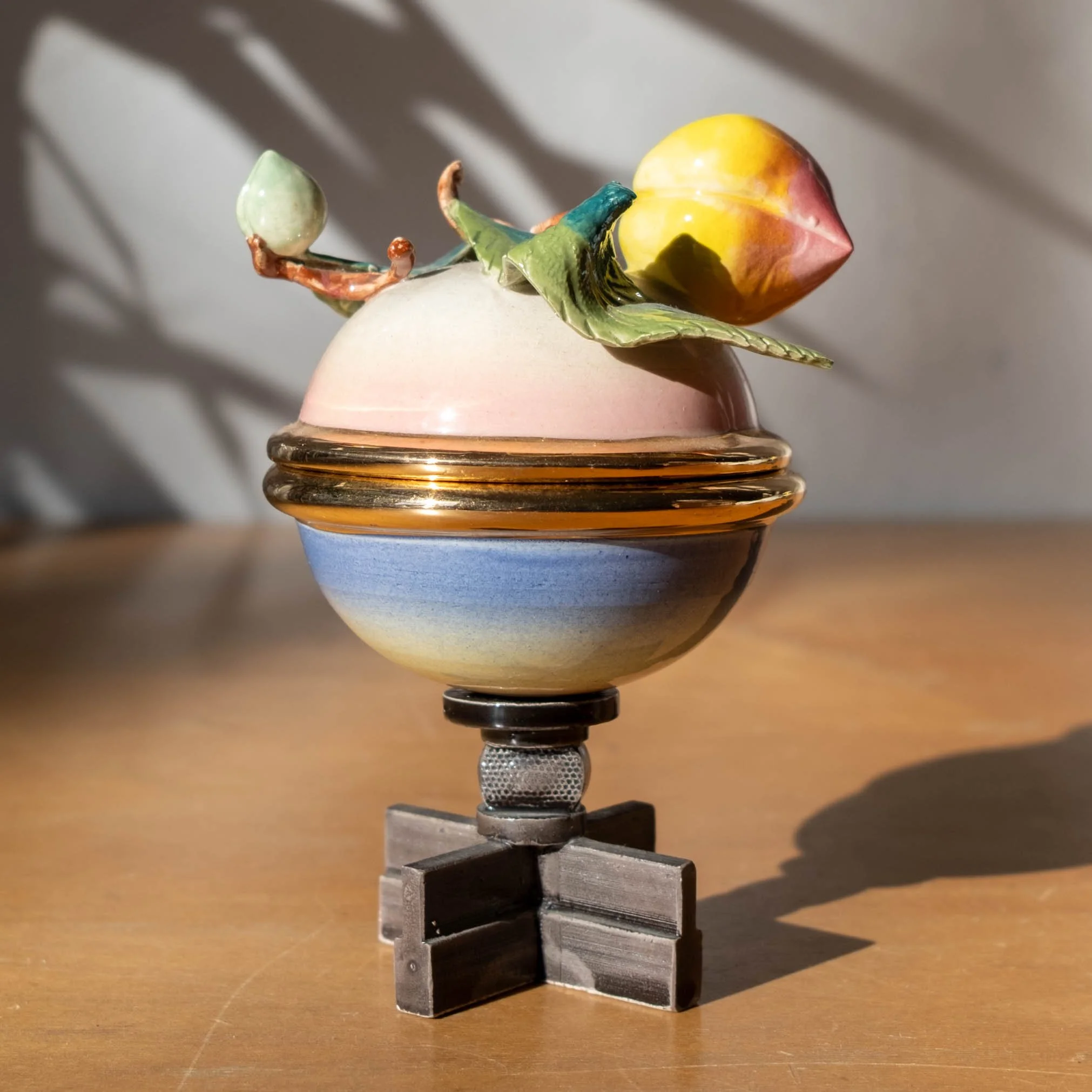 Peter Shire Lidded Fruit Box