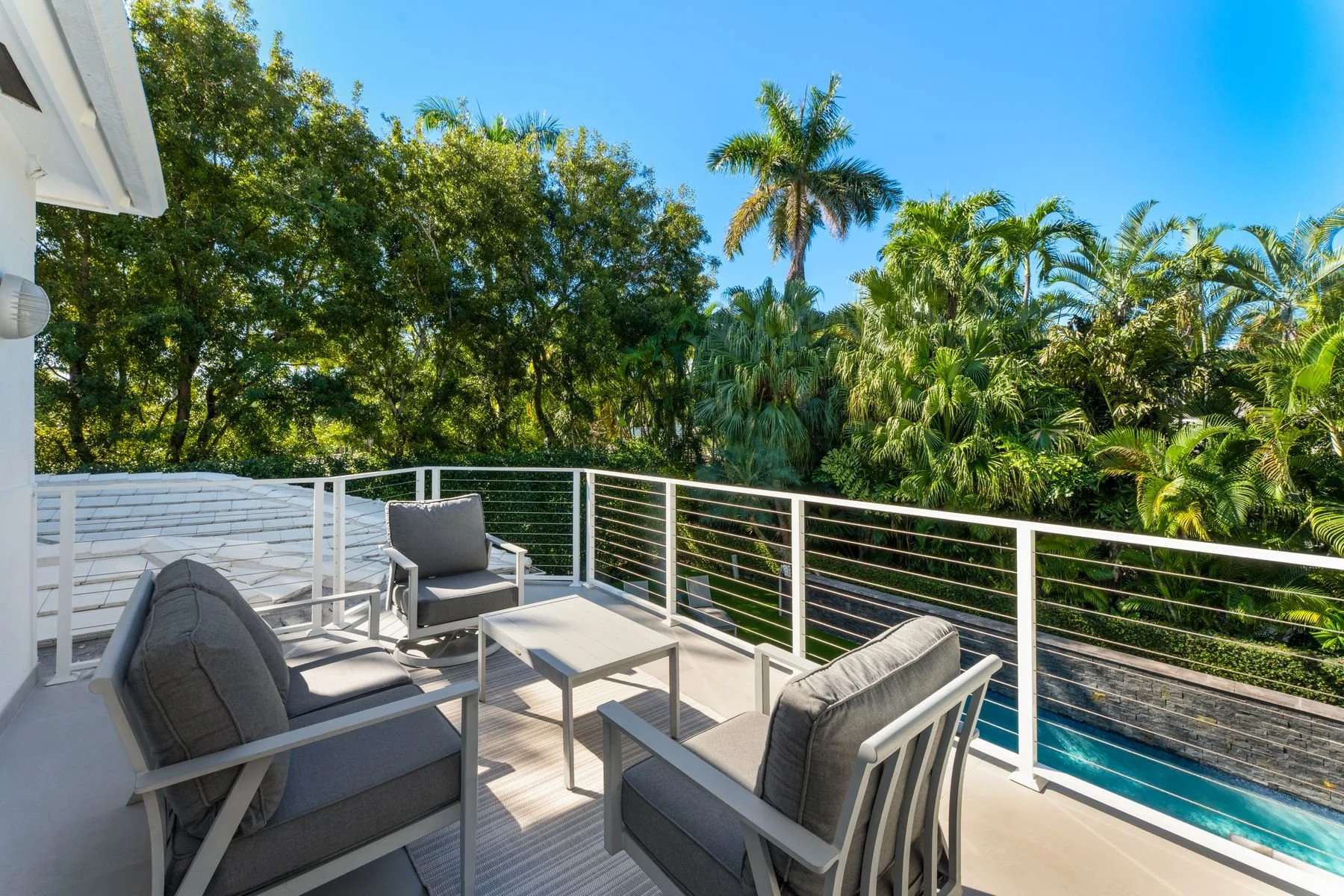 Primary bedroom exterior balcony