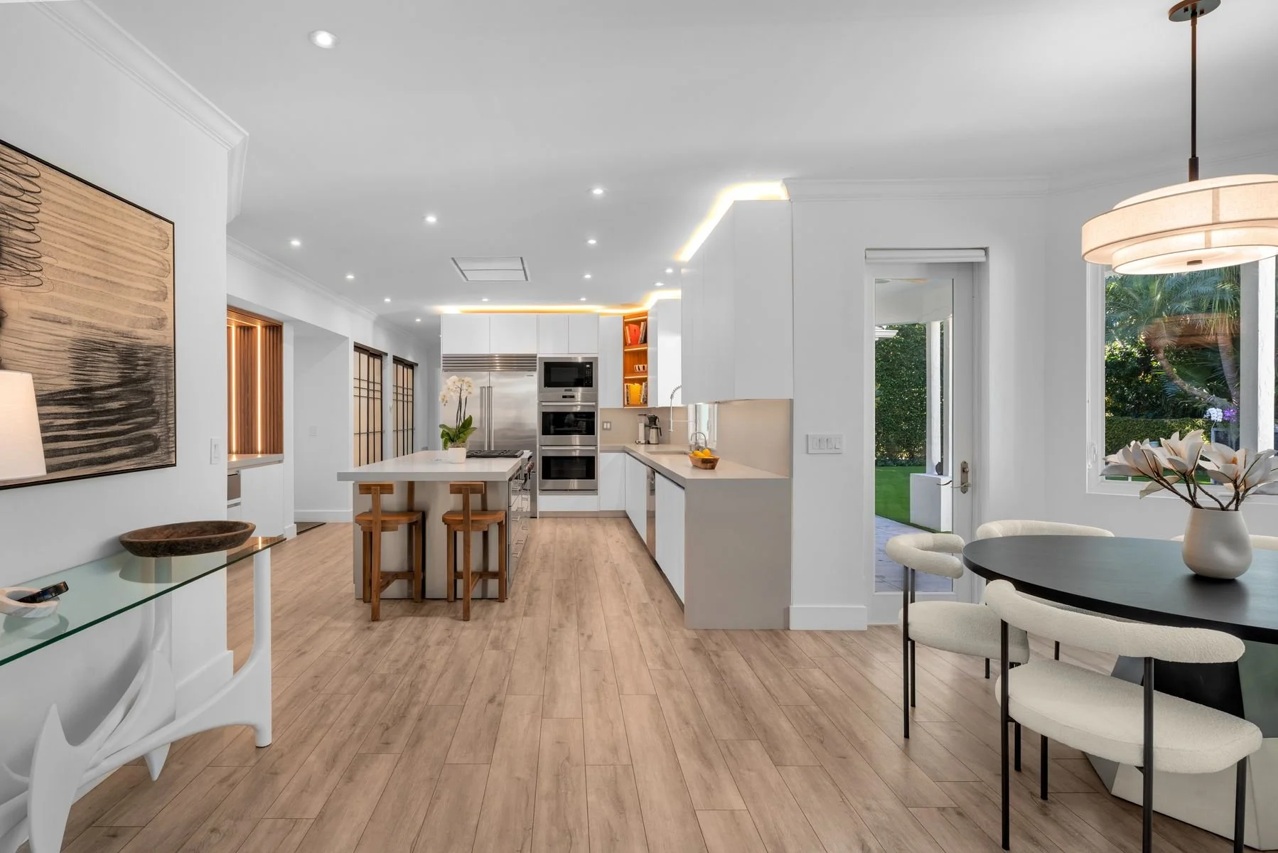 Kitchen view from Bar