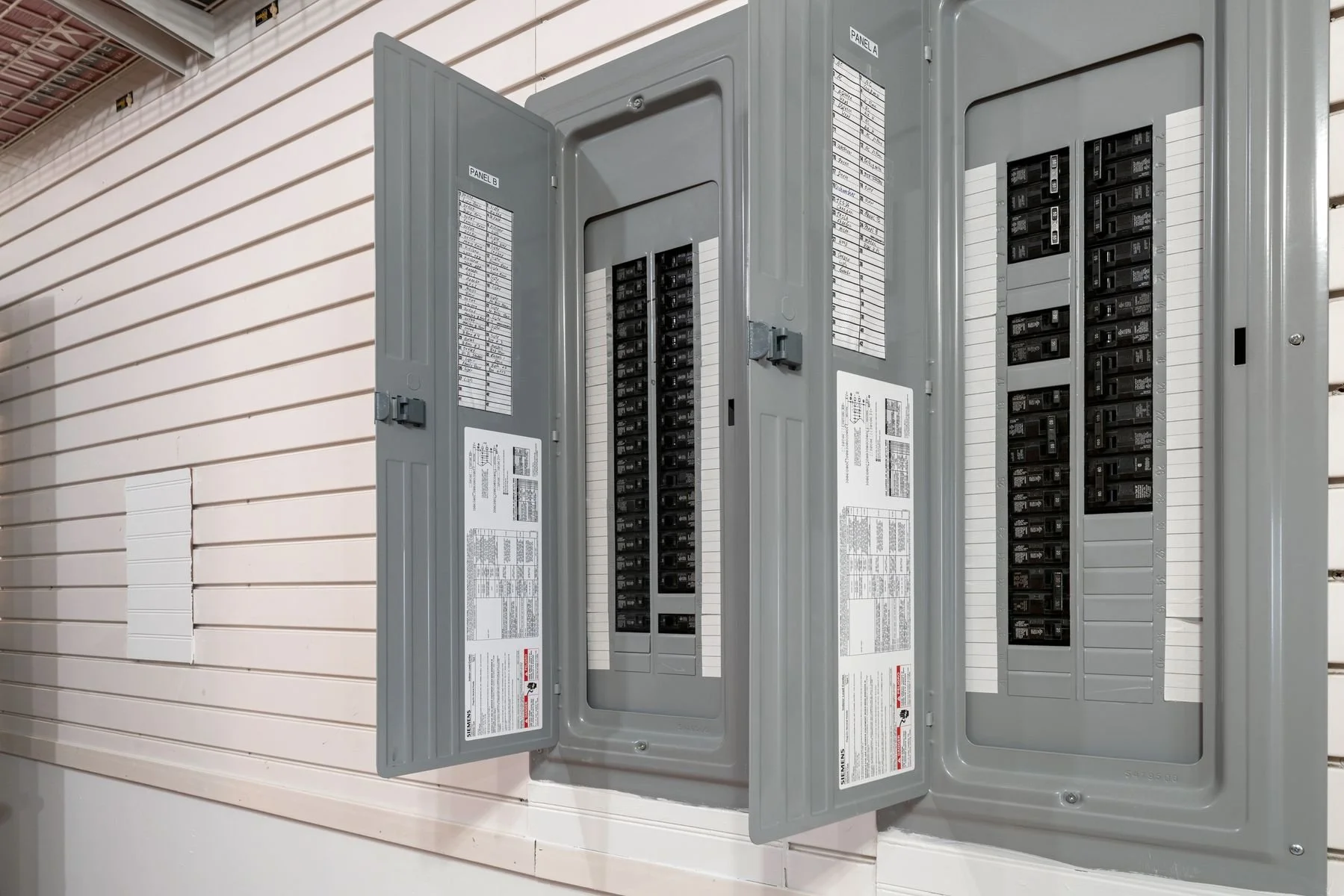 New to code Electric panel for entire house