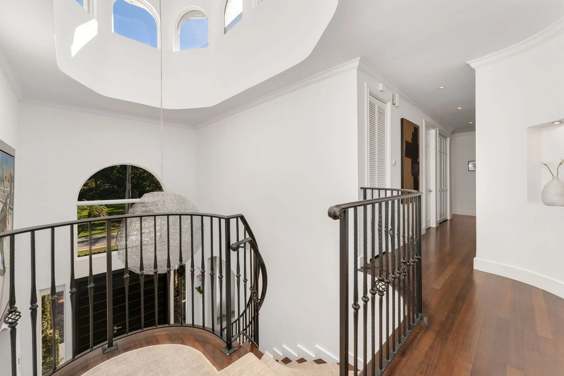 Second floor landing + access to 5 rooms up