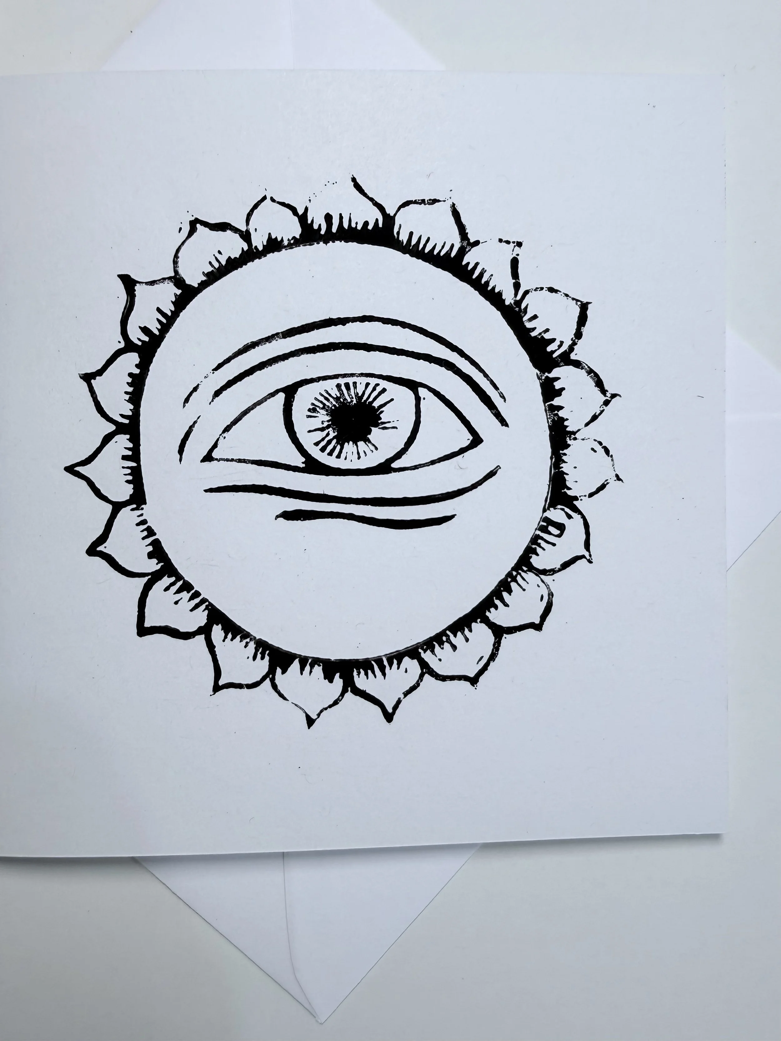 Eye greeting card