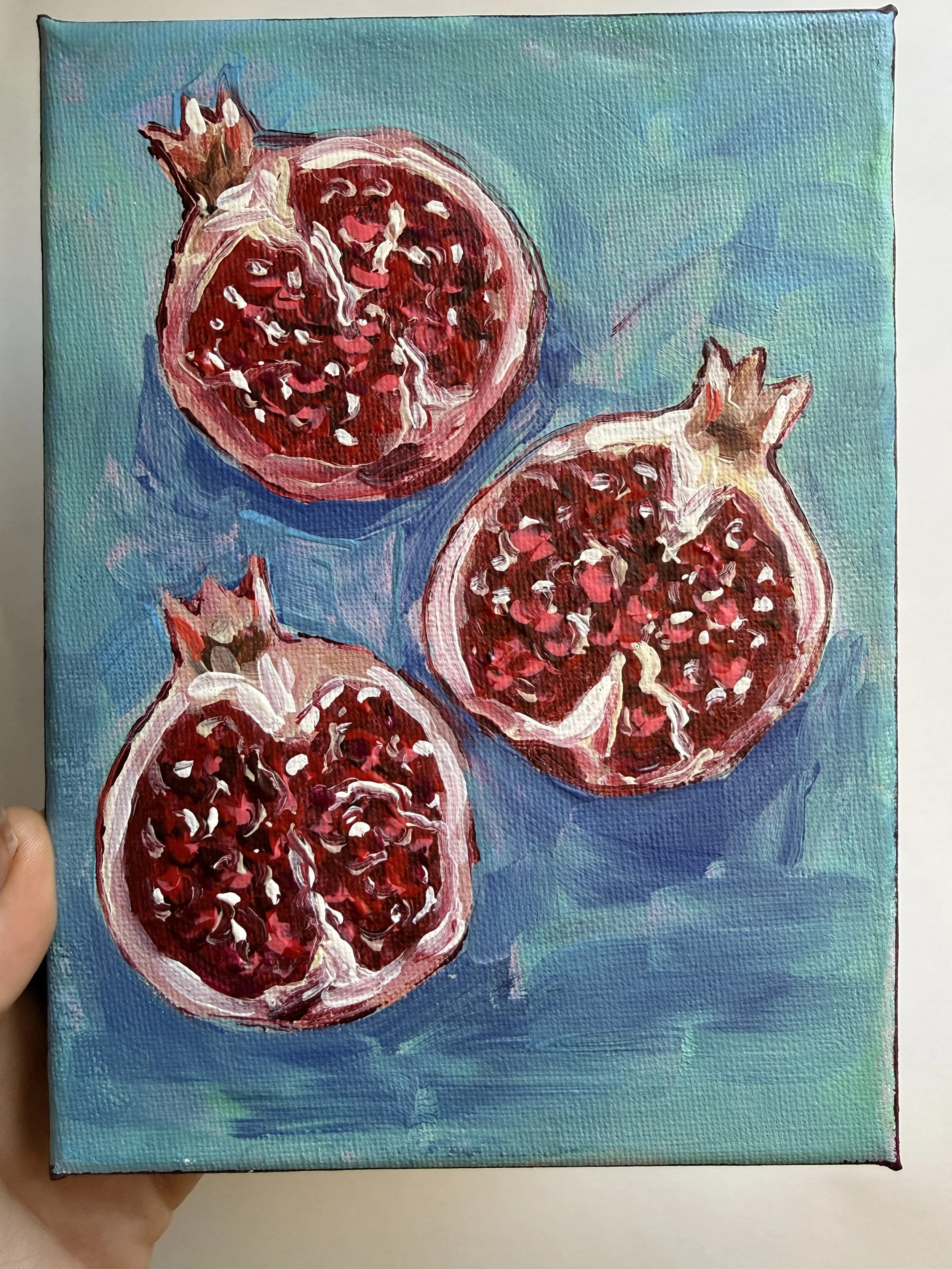 Pomegranate Original art A5