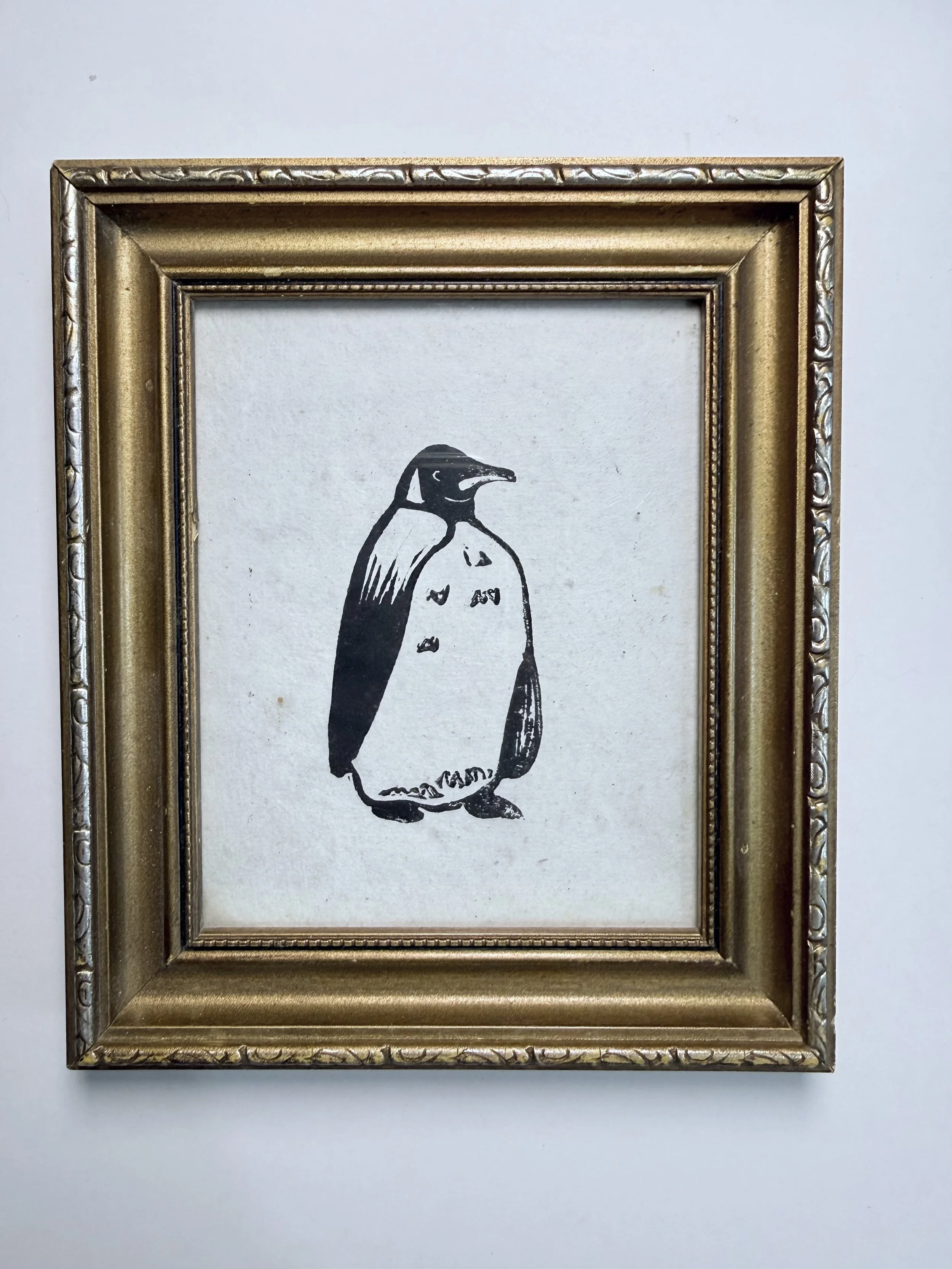 Art prints| mini prints | Penguin A6