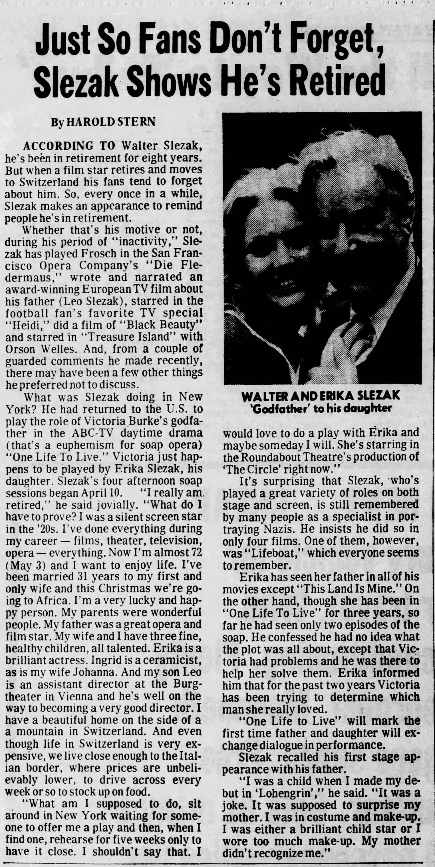 1974 Just So Fans Don’t Forget