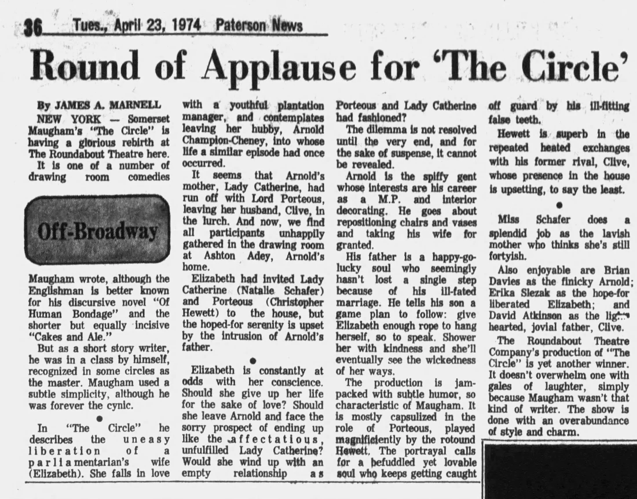 1974 Round of Applause  