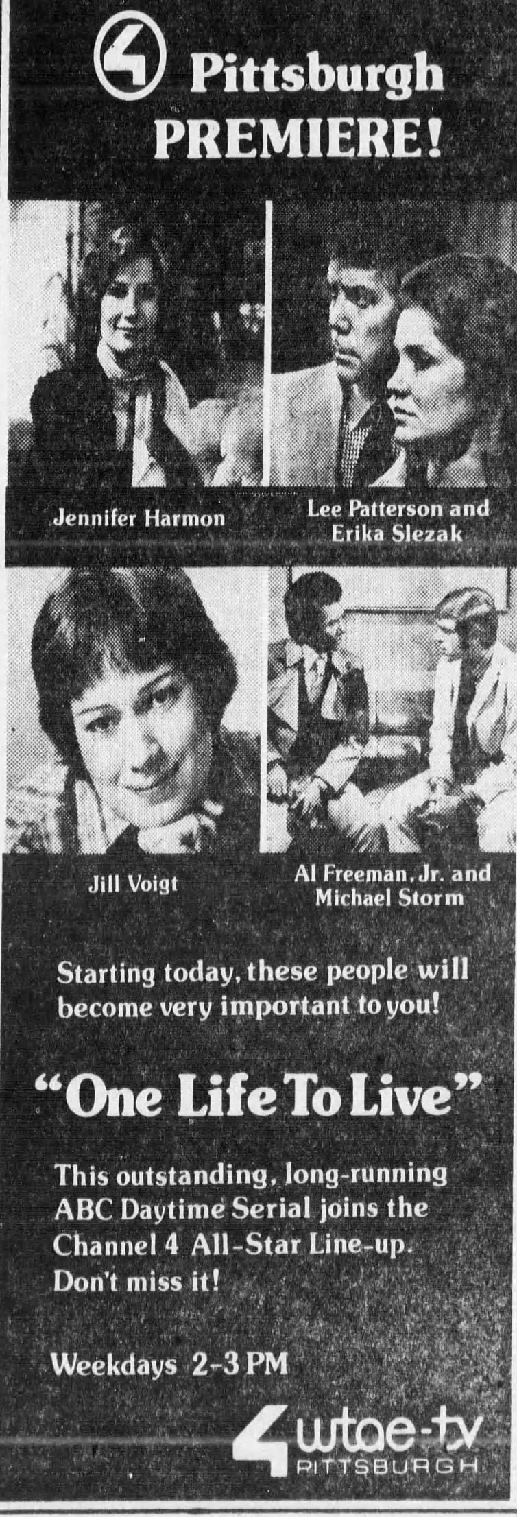 1978 Pittsburgh Premiere!