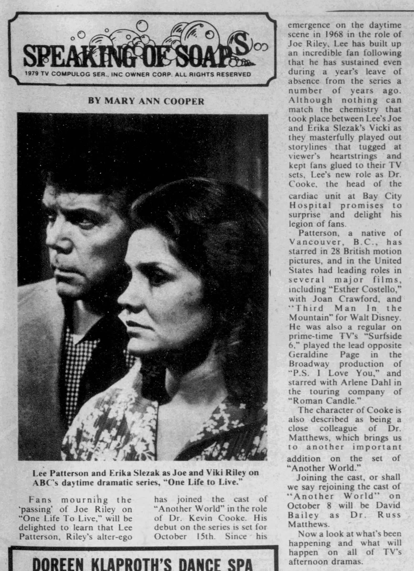 1979 Fans and Viki Mourn Joe