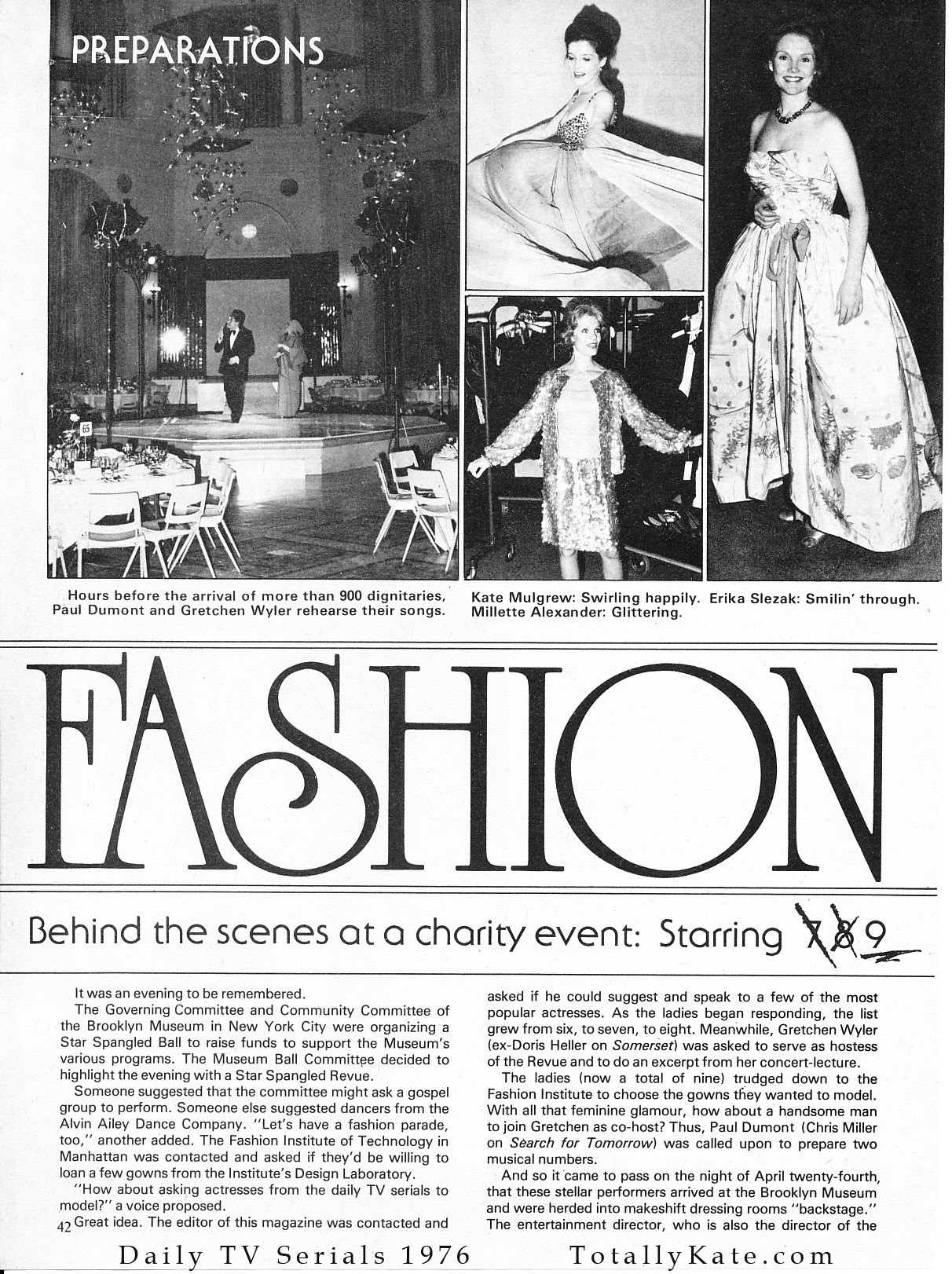 1976 Fashion Show