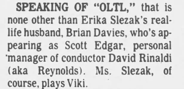 1983 Brian Davies is Scott Edgar