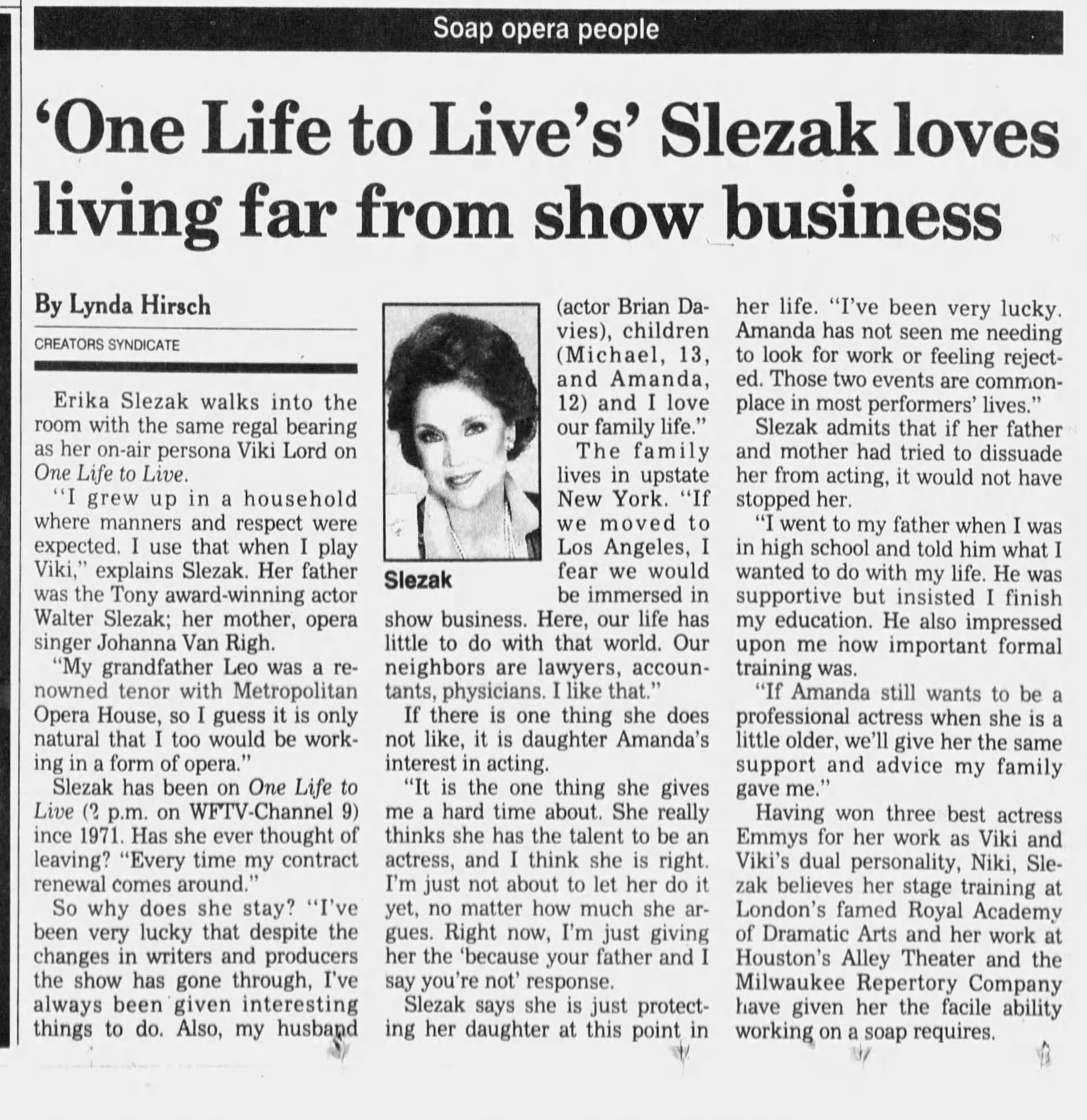 1994 Slezak Loves Living Far