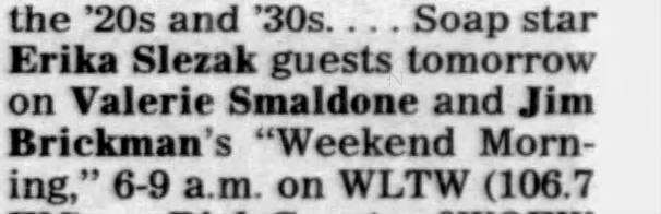 1997 Radio Guest