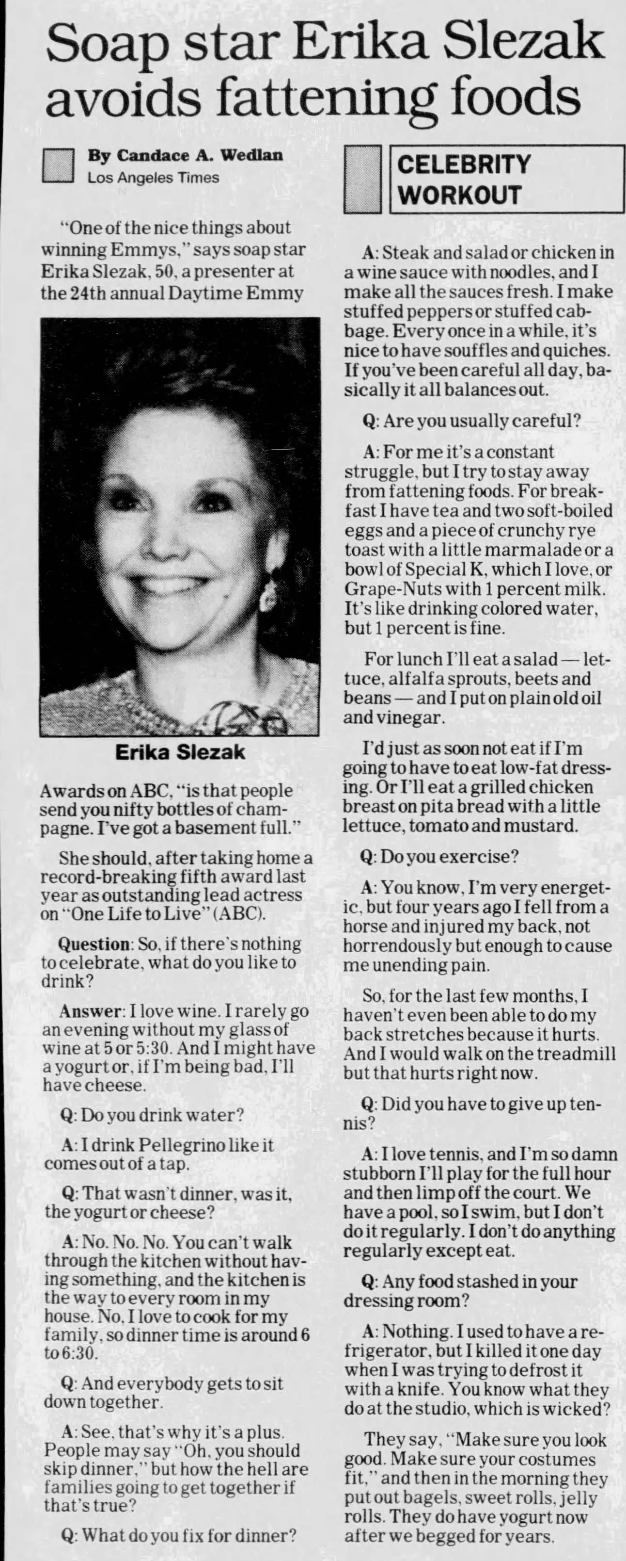 1997 Avoids Fattening Foods