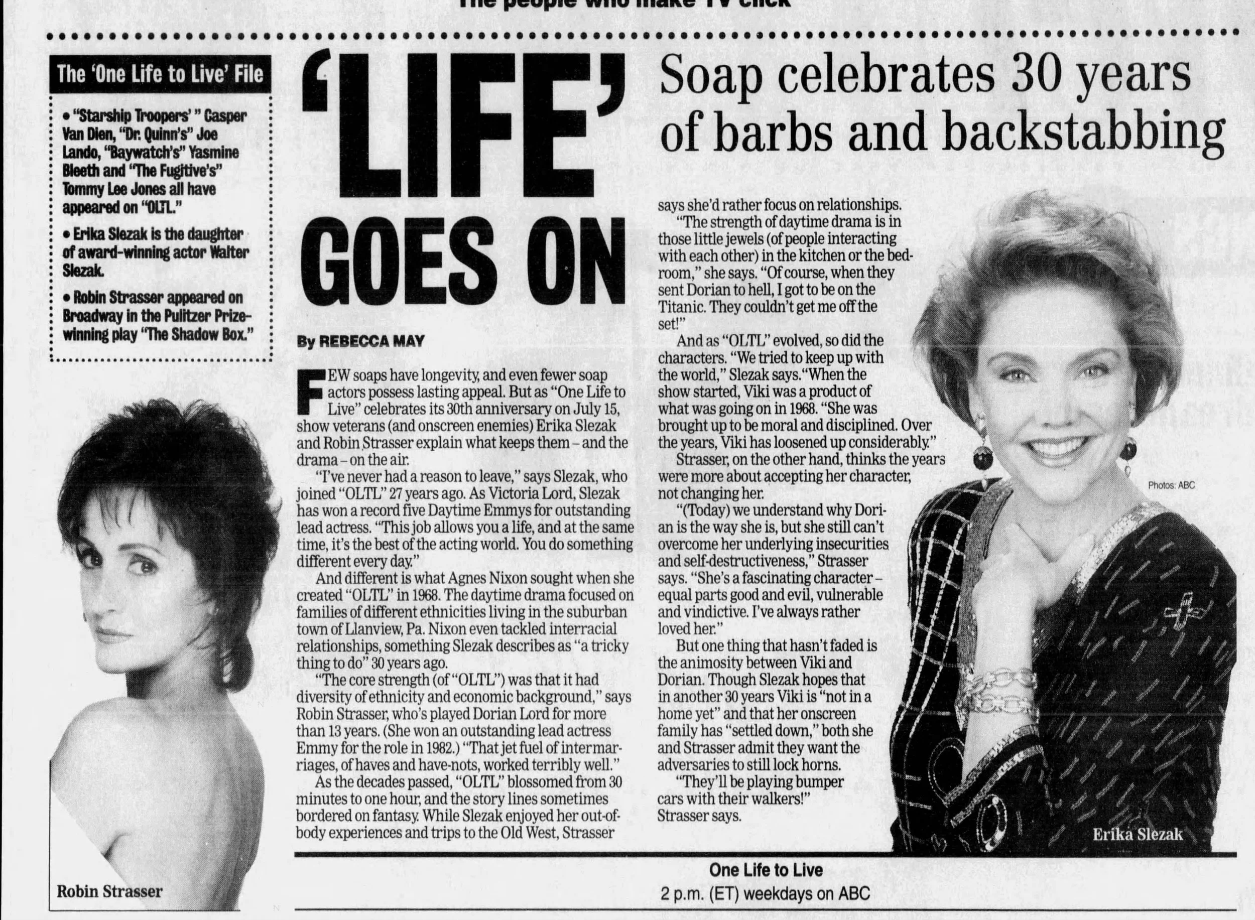 1998 ‘Life’ Goes on