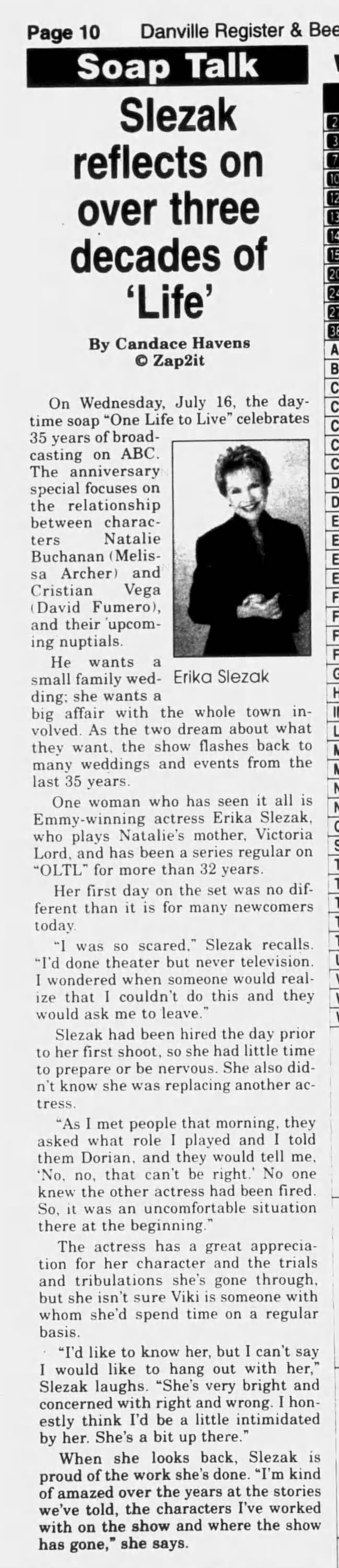 2003 Slezak On Three Decades