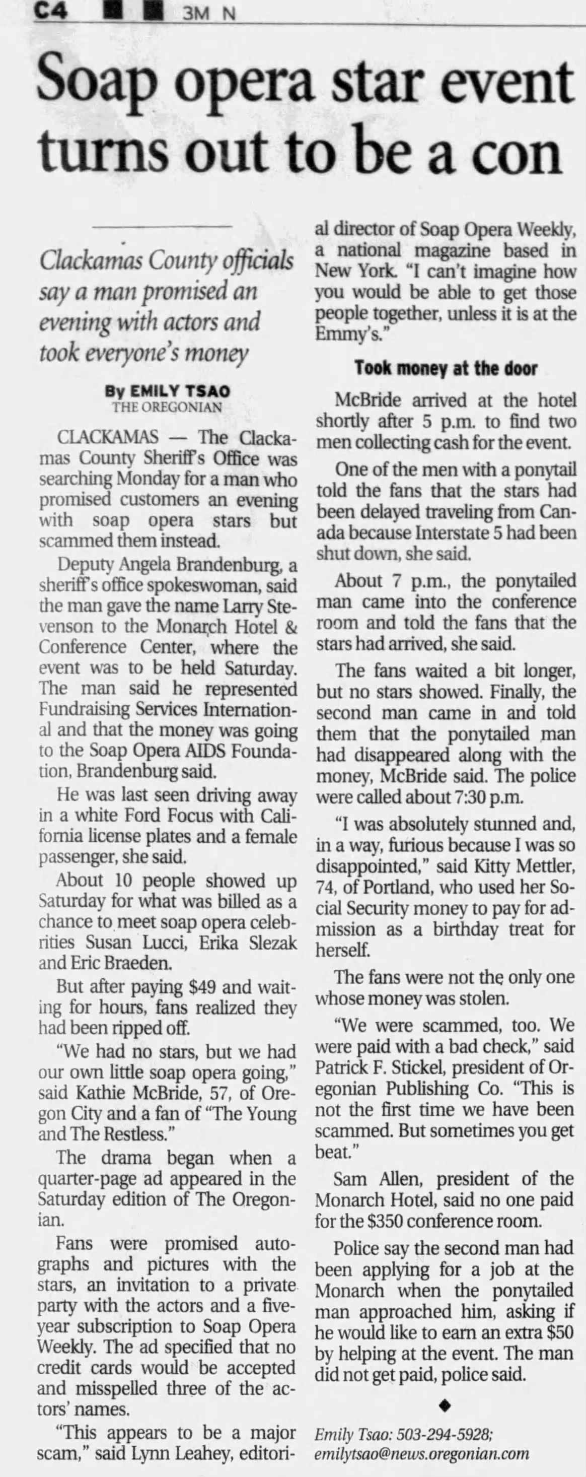 2004 Soap Event A Con