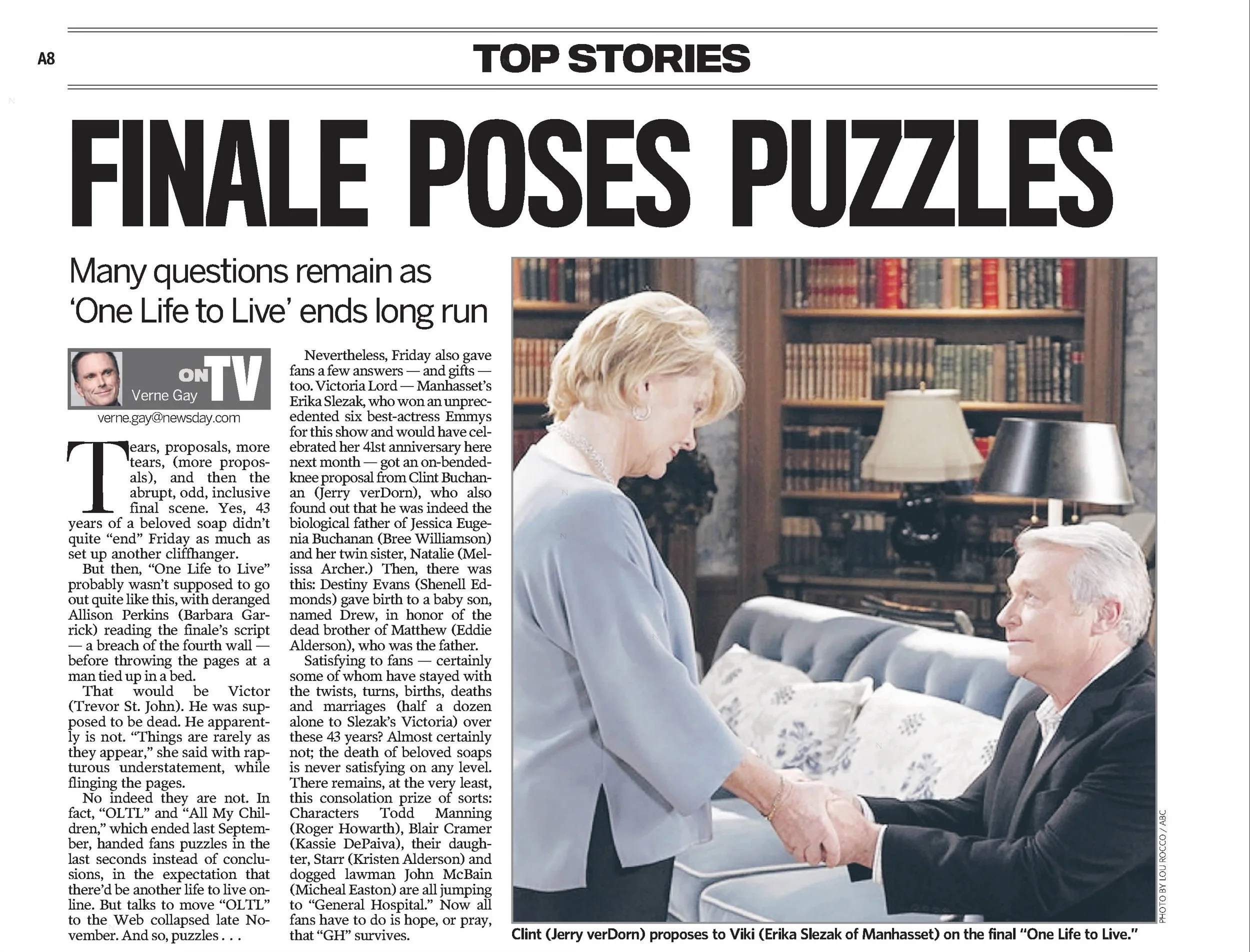2012 Finale Poses Puzzles