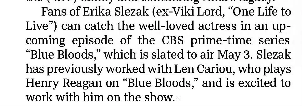 2019 “Blue Bloods”