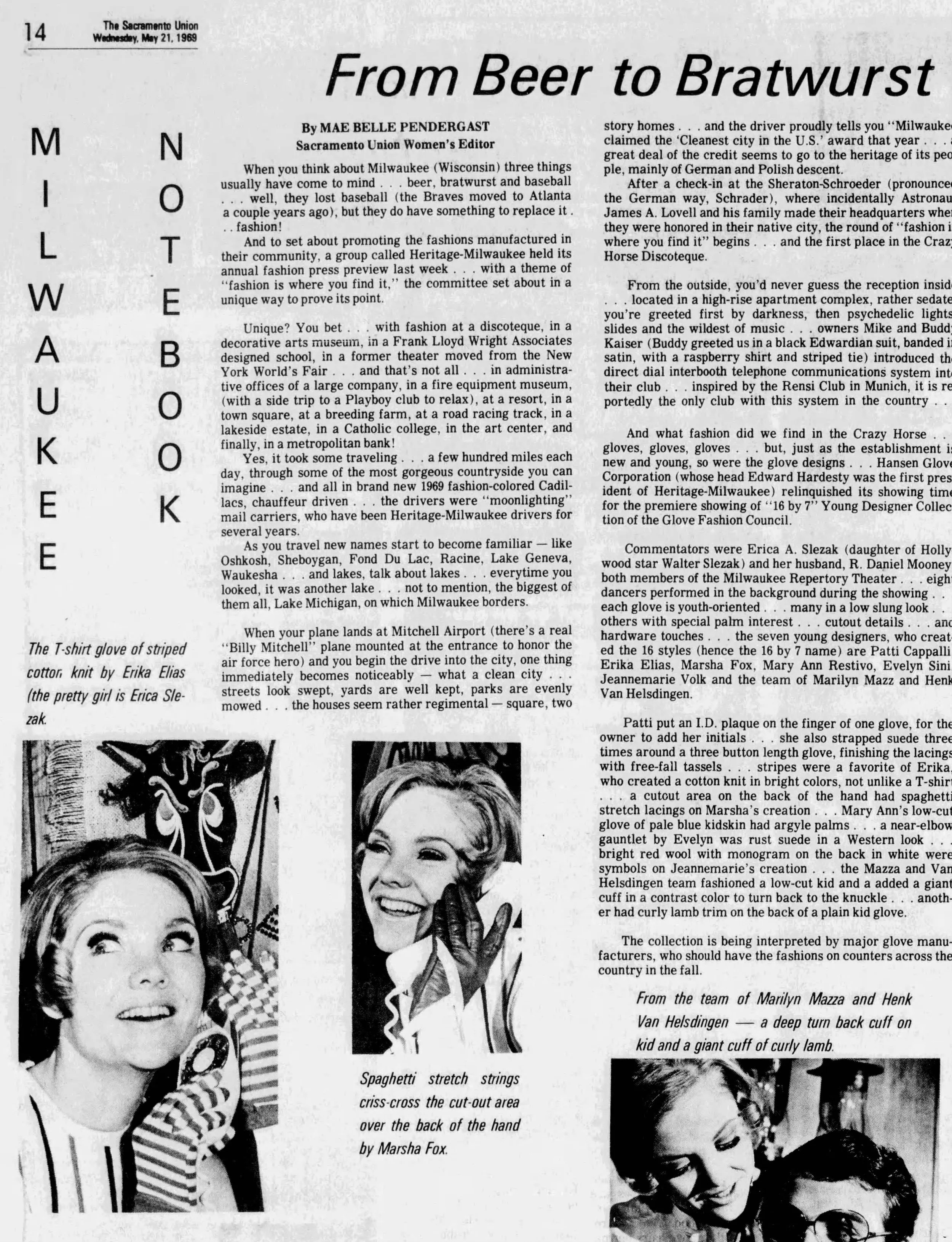 1969 From Beer to Bratwurst