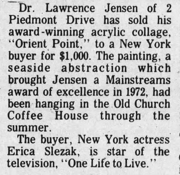 1973 “Orient Point”