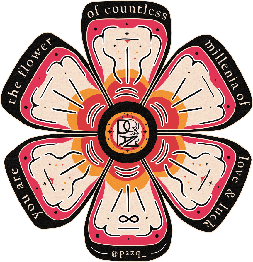 you are the flower ~ stickers