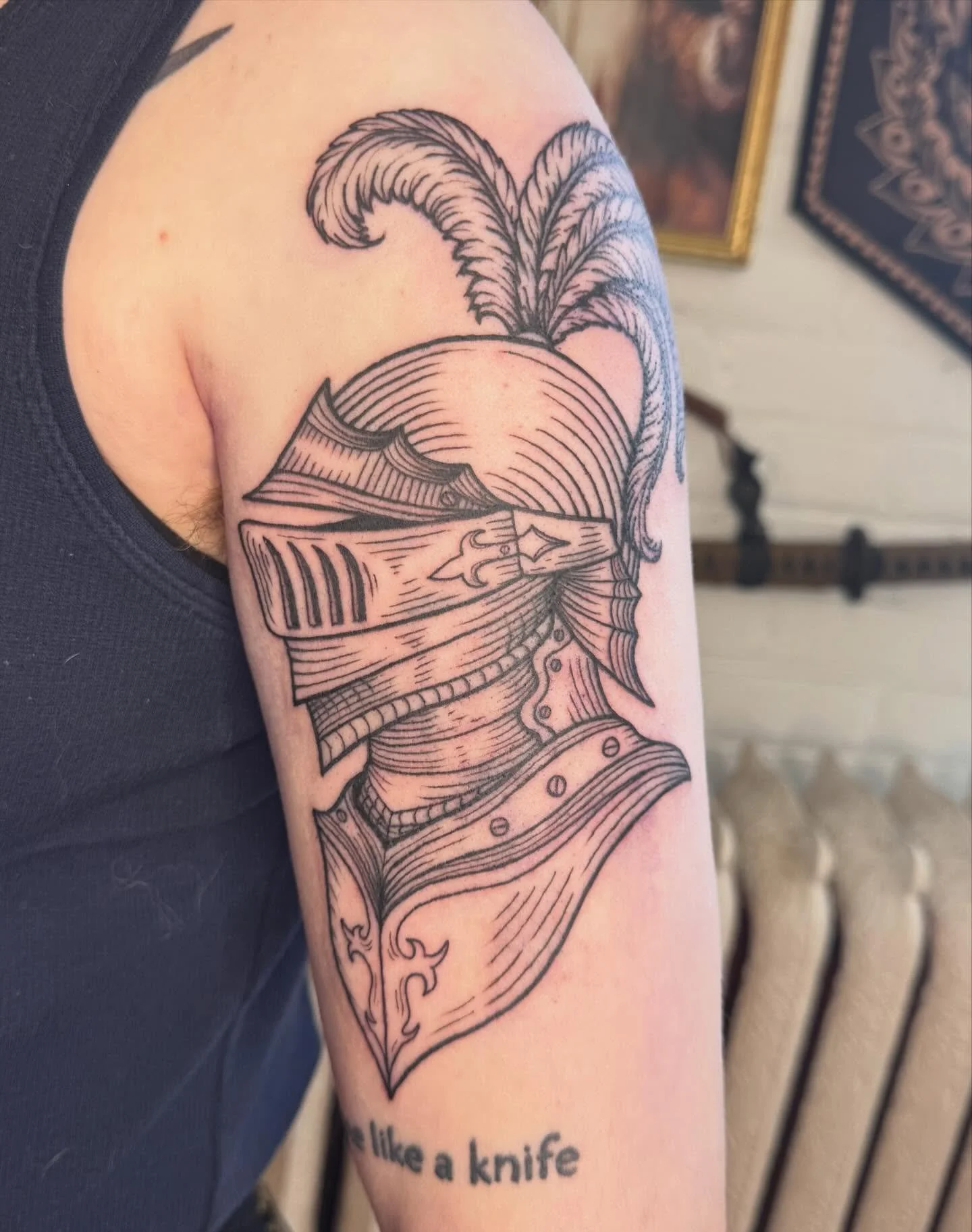Etched version of my knight flash 🗡️