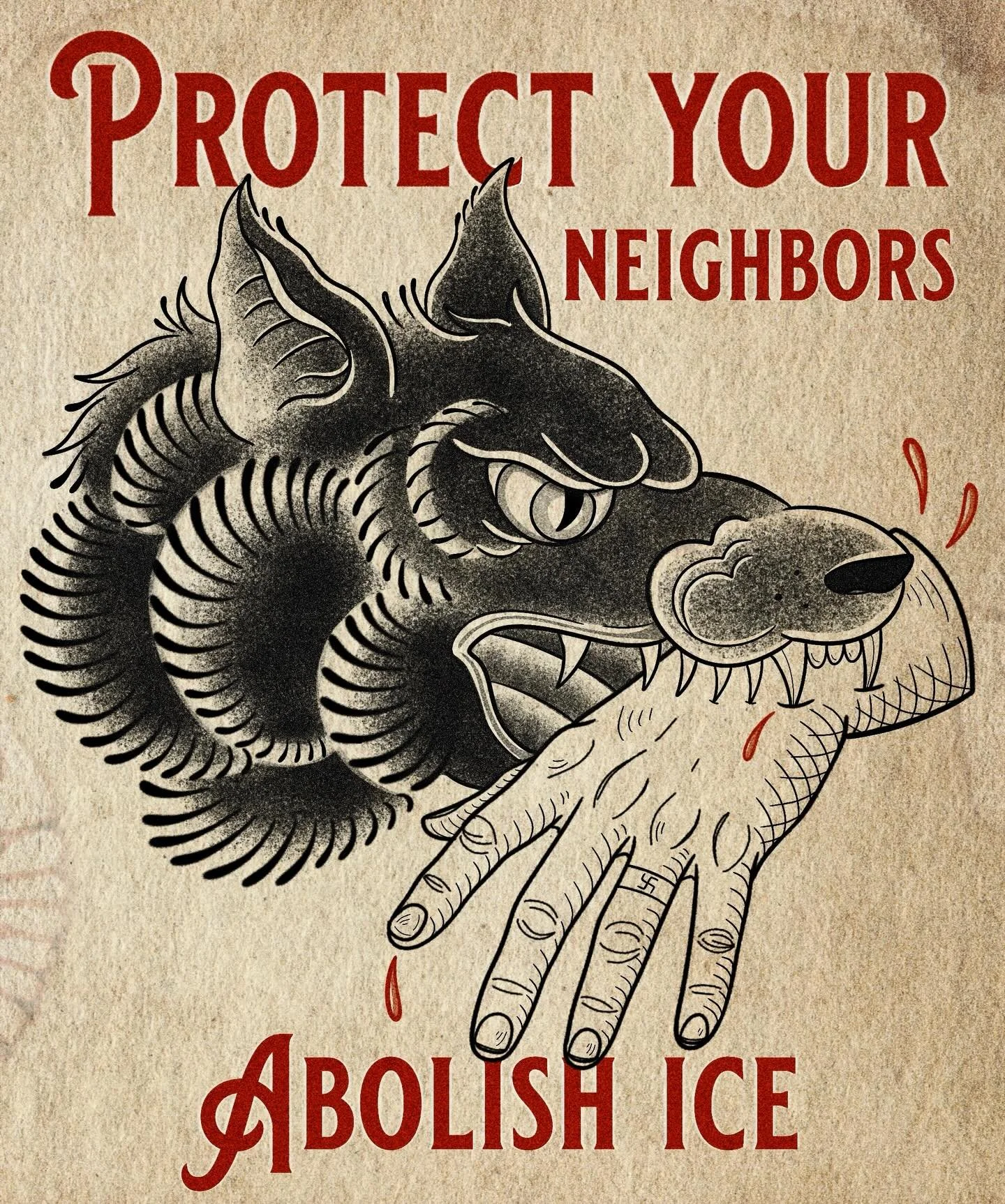 Bite the hand that kills your neighbors! 
This is not normal. My family and friends should not have to be afraid to leave their homes and risk being brutally beaten, kidnapped, or killed. 

But I&rsquo;m so proud of my city for standing up and speaki