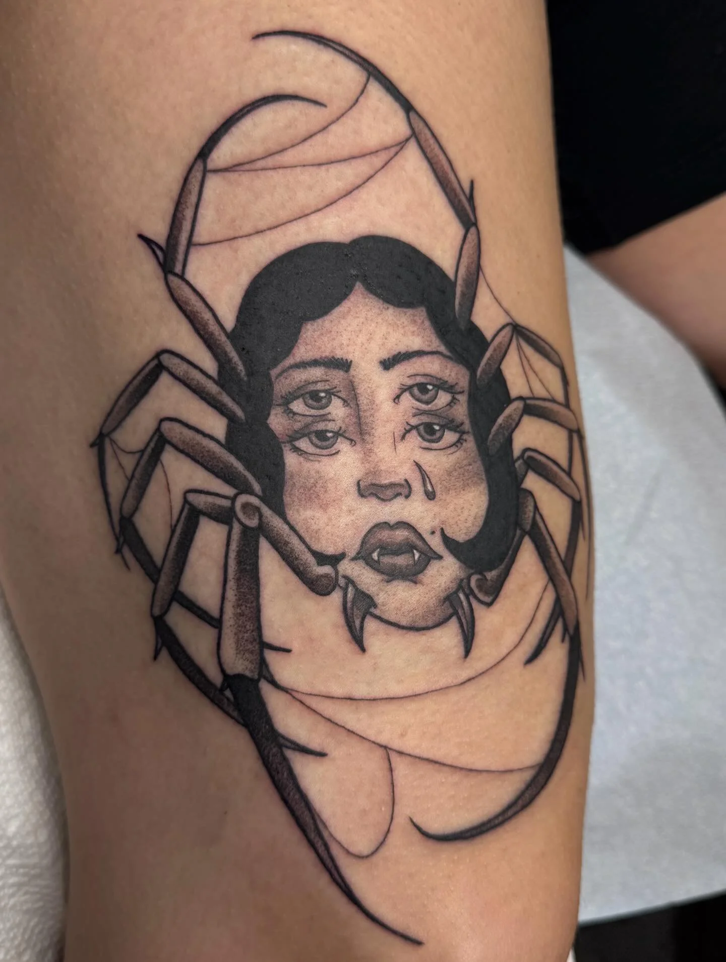 Spider from my flash 🕷️ thank you Tatum!