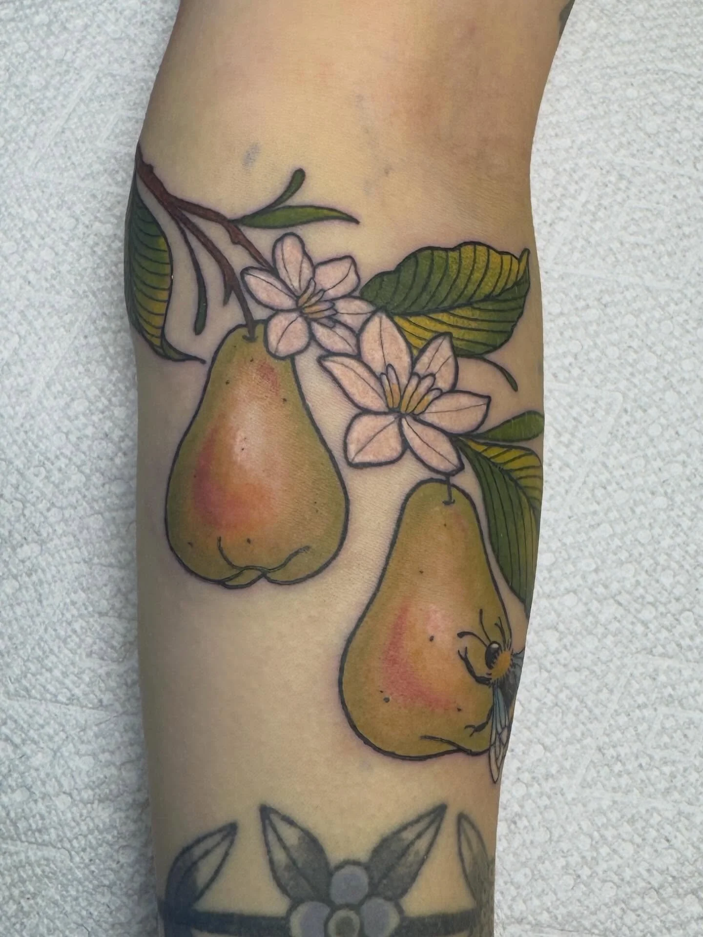 Trying my new Dan Kubin machine :-) colored pears form flash 🍐 Thank you Bella!