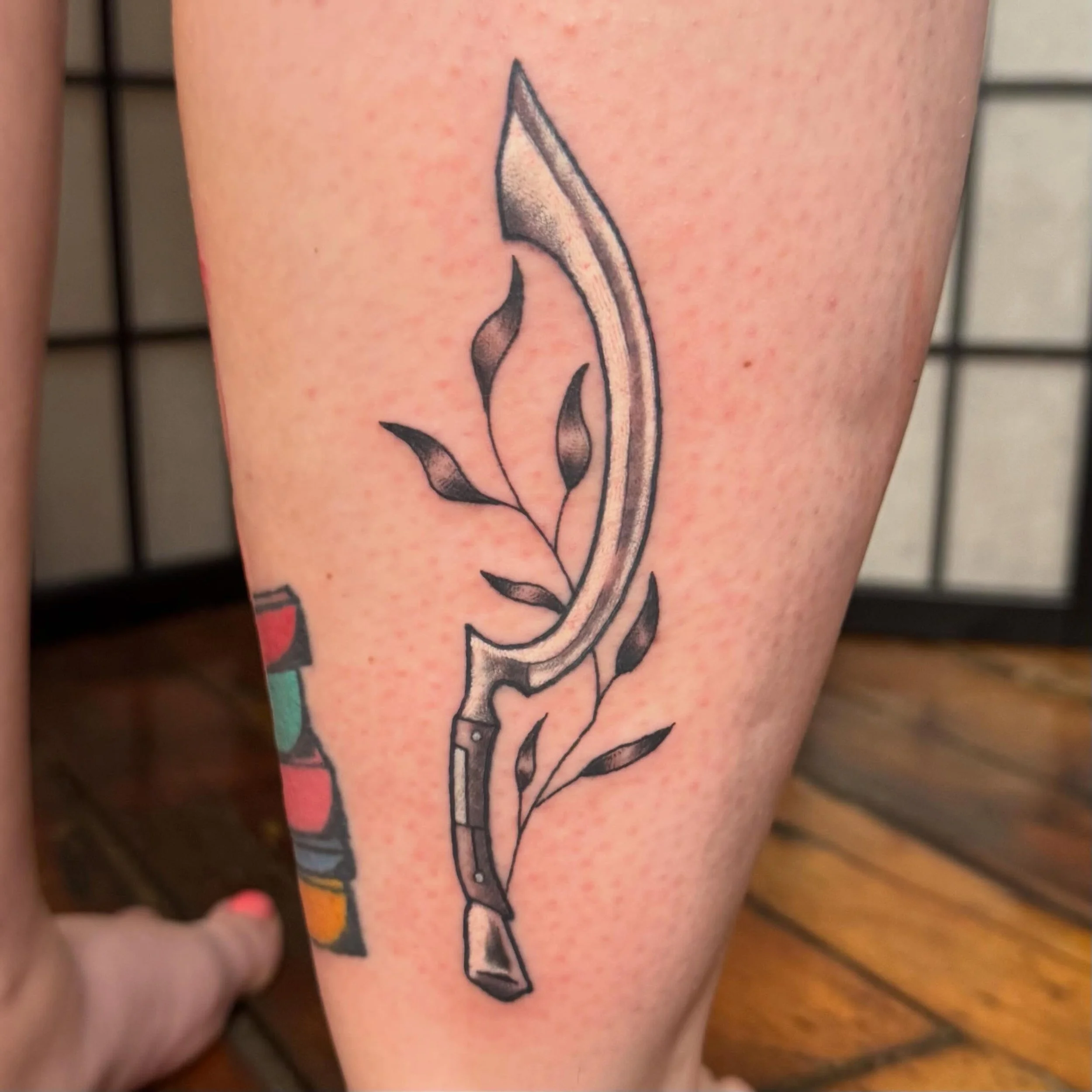 We love some book tattoos &lsquo;round these parts! Thanks for coming back in Sarah n Laura! 
#redrisingtattoo #booktattoo #swordtattoo #mntattooartist #minneapolistattooartist
