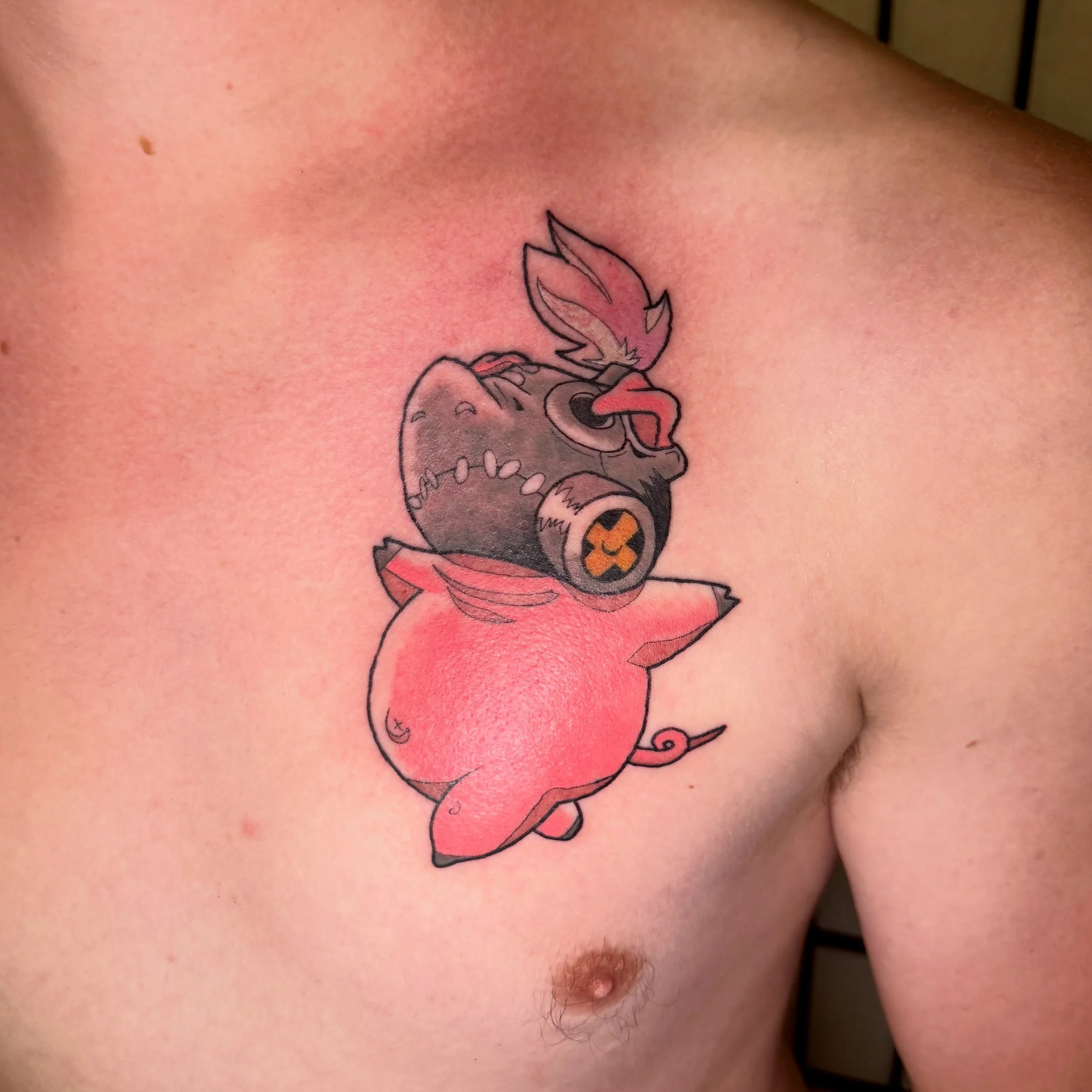 Overwatch has entered the chat- Father &amp; son tattoos! Might need to do something like this with my dad!
#videogametattoo #overwatchtattoo #mntattooartist #minneapolistattooartist