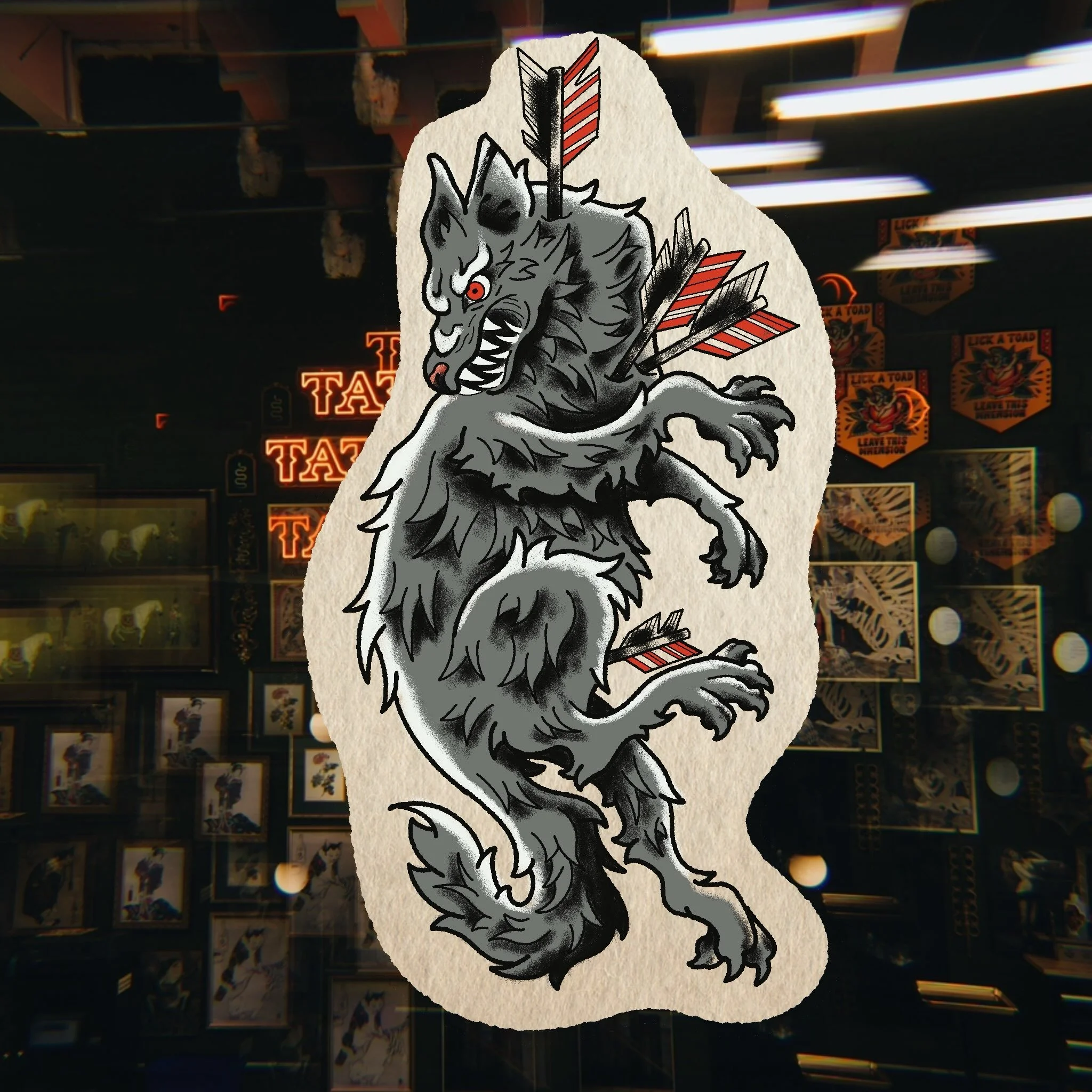 Alternate wolf that never made it to skin so available to anyone who wants it!
#tattooidea #wolftattoos #mntattooartist #minneapolistattooartist
