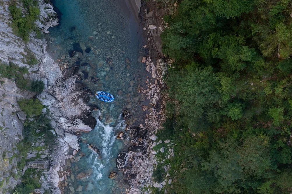 Raft on the Tara overhead.jpg