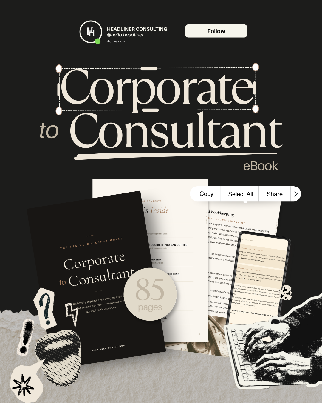 Corporate to Consultant - The $25 No Bullsh*t Guide