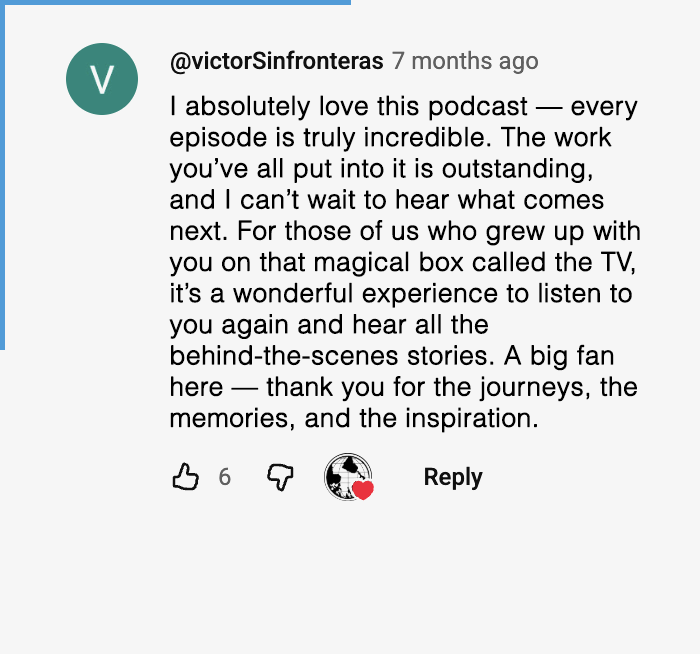 YouTube comment