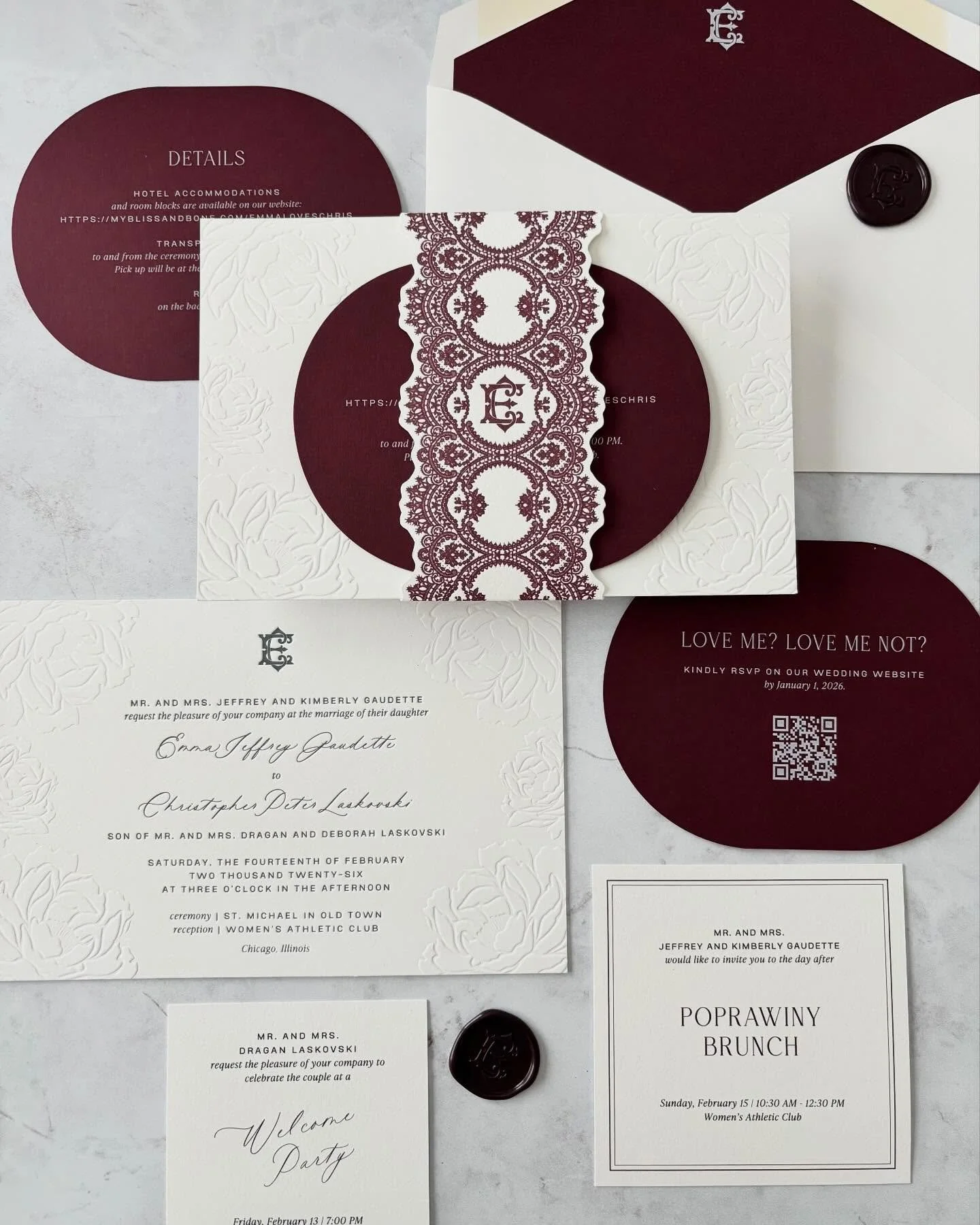 Happy Valentine&rsquo;s Day Everyone! 💌

If you get engaged this weekend&hellip; you know where to find me! 🥰😎

#weddinginvitations #valentinewedding #modernweddinginvitation #letterpressweddinginvitations #emboss #waxseal