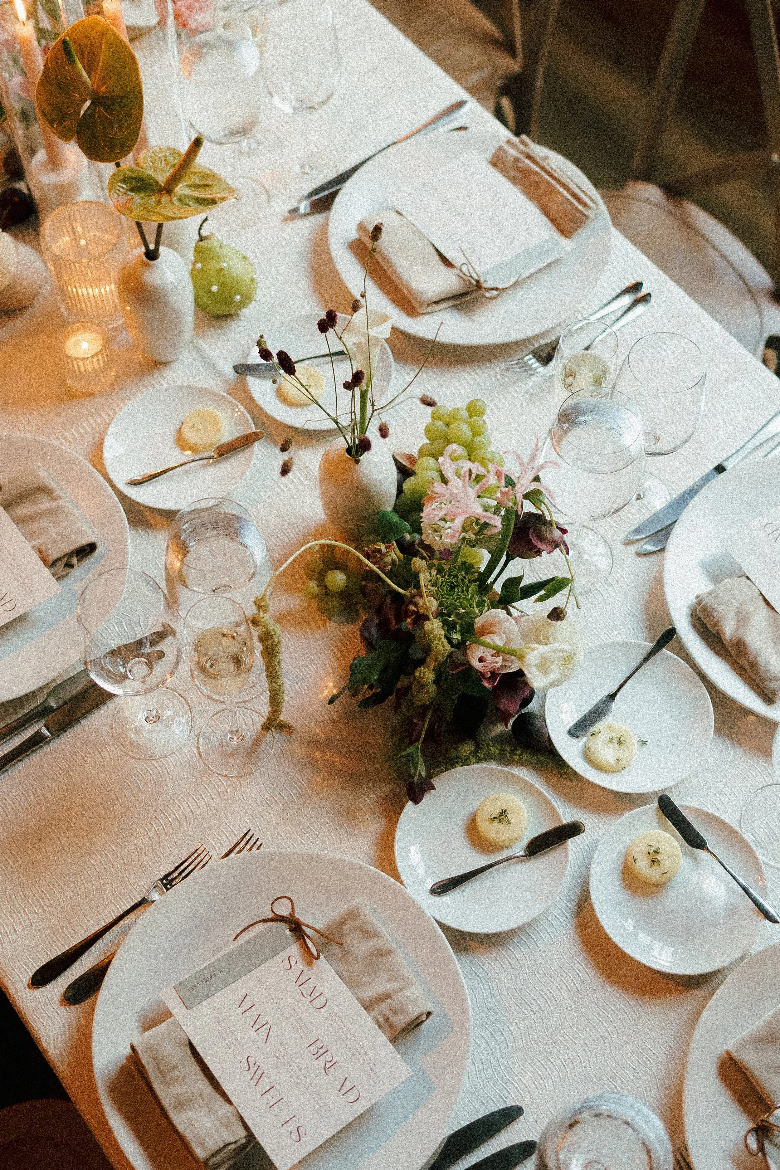 Personalized Wedding Menu