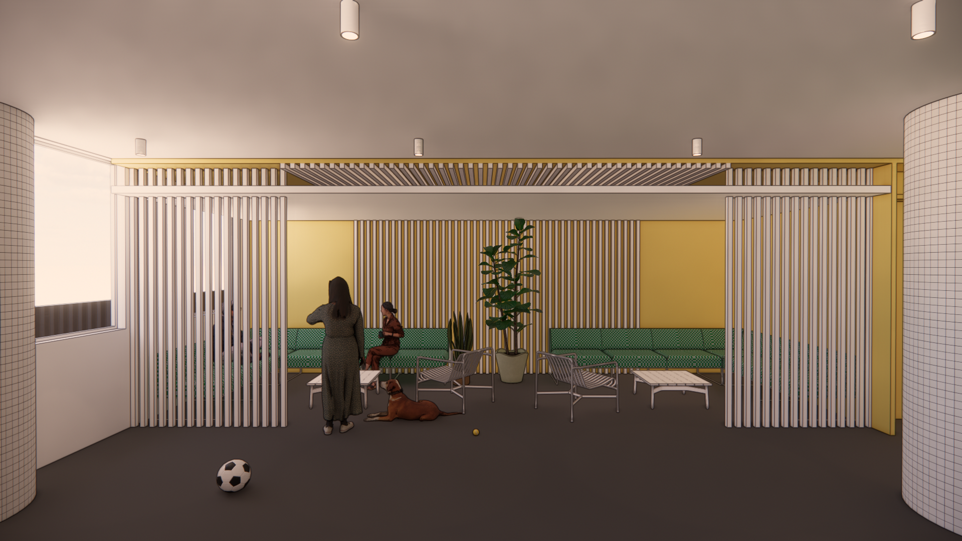 Petroleum Building Inside Render Dog Lounge.png