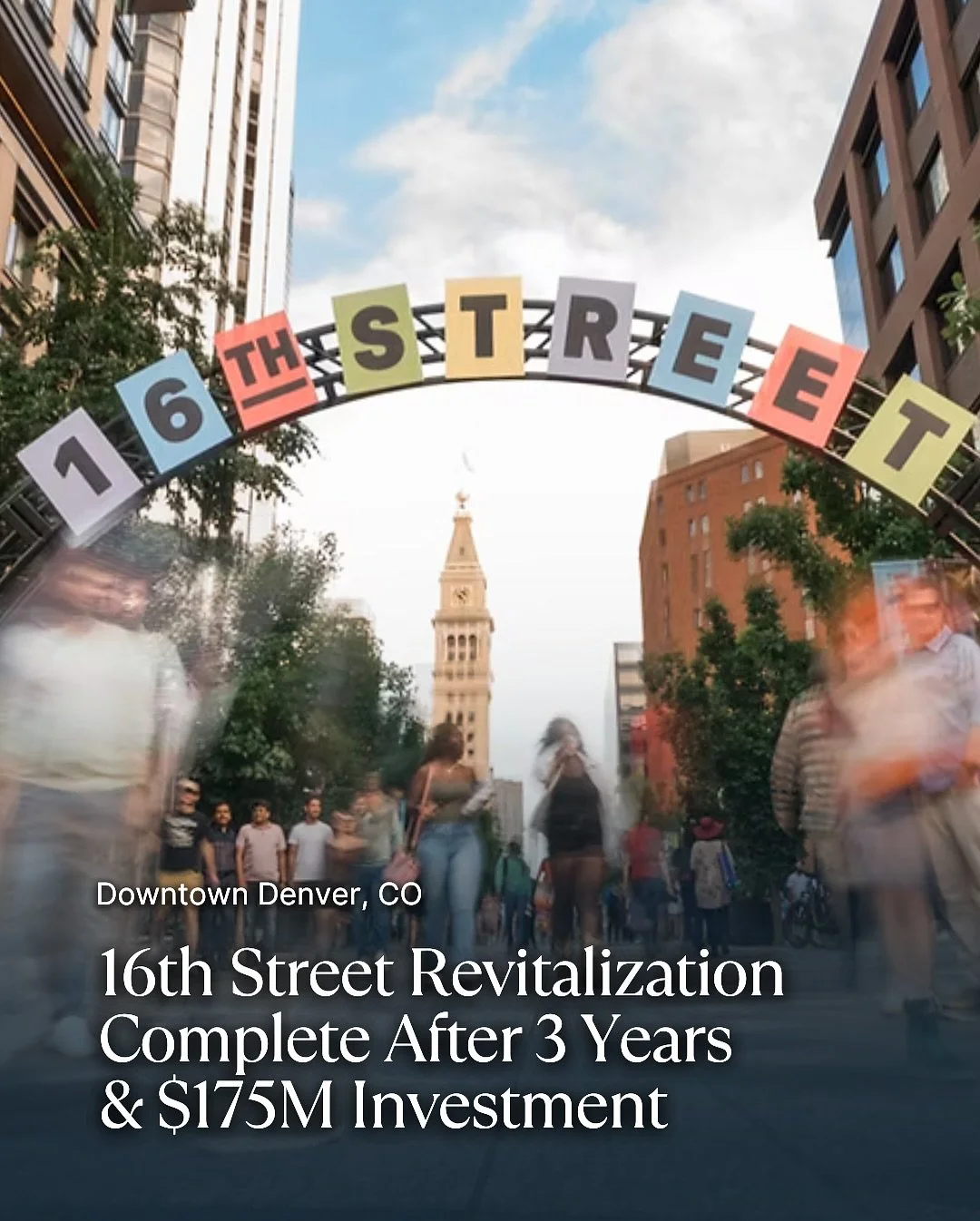 16th Street Reopens After $175M Revitalization

After more than three years of construction, the 16th Street project is complete. The $175 million effort rebuilt the corridor with new granite pavers, wider sidewalks, expanded public space, mature tre