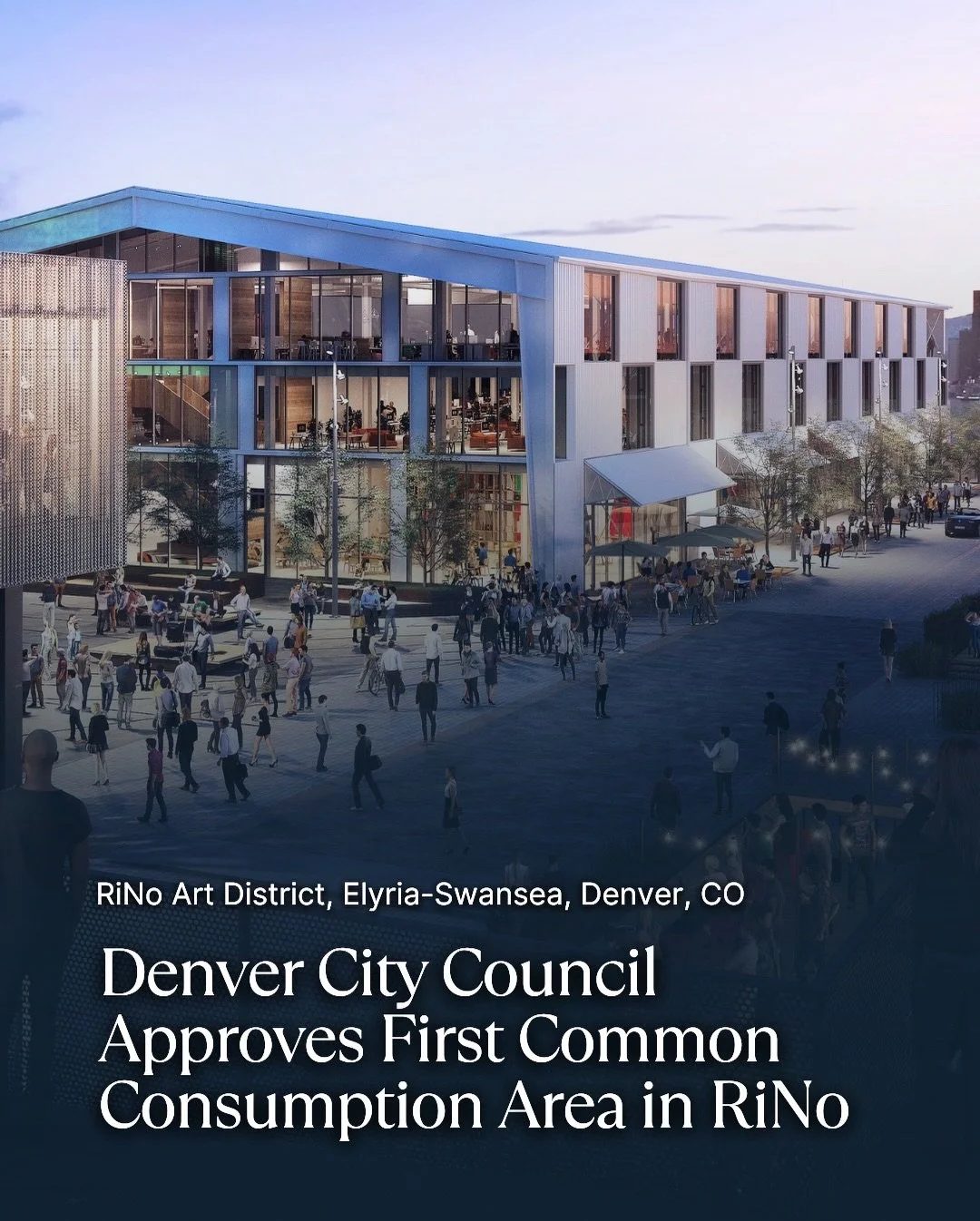 How do you feel about Denver&rsquo;s first common consumption area?

Denver City Council voted to allow a shared, regulated plaza near Mission Ballroom in RiNo where patrons 21 and older can carry drinks purchased from participating businesses within
