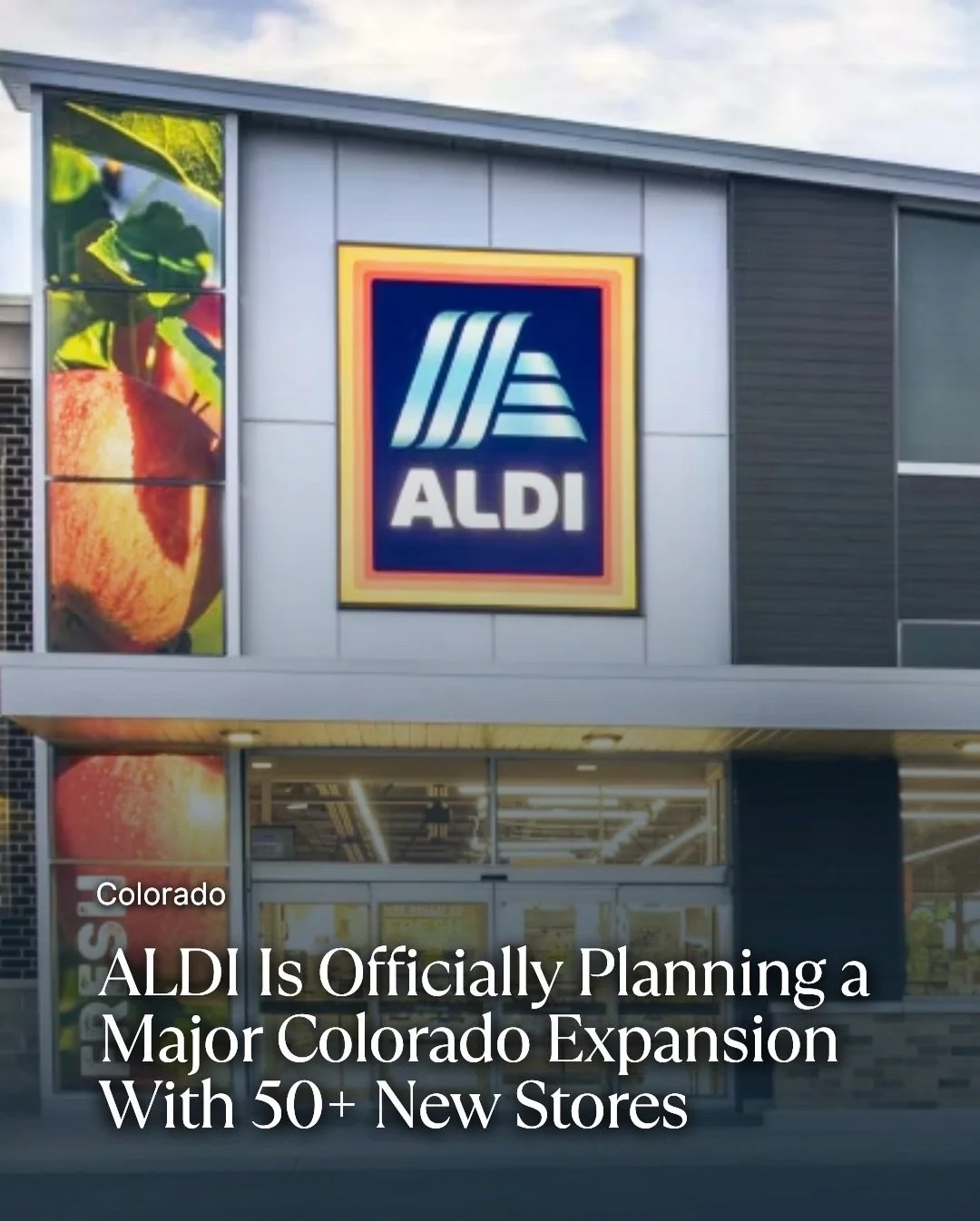 ALDI is officially planning a major expansion into Colorado, with more than 50 new grocery stores announced across the Denver and Colorado Springs markets.

The rollout will be supported by a new regional distribution center planned in Aurora, projec