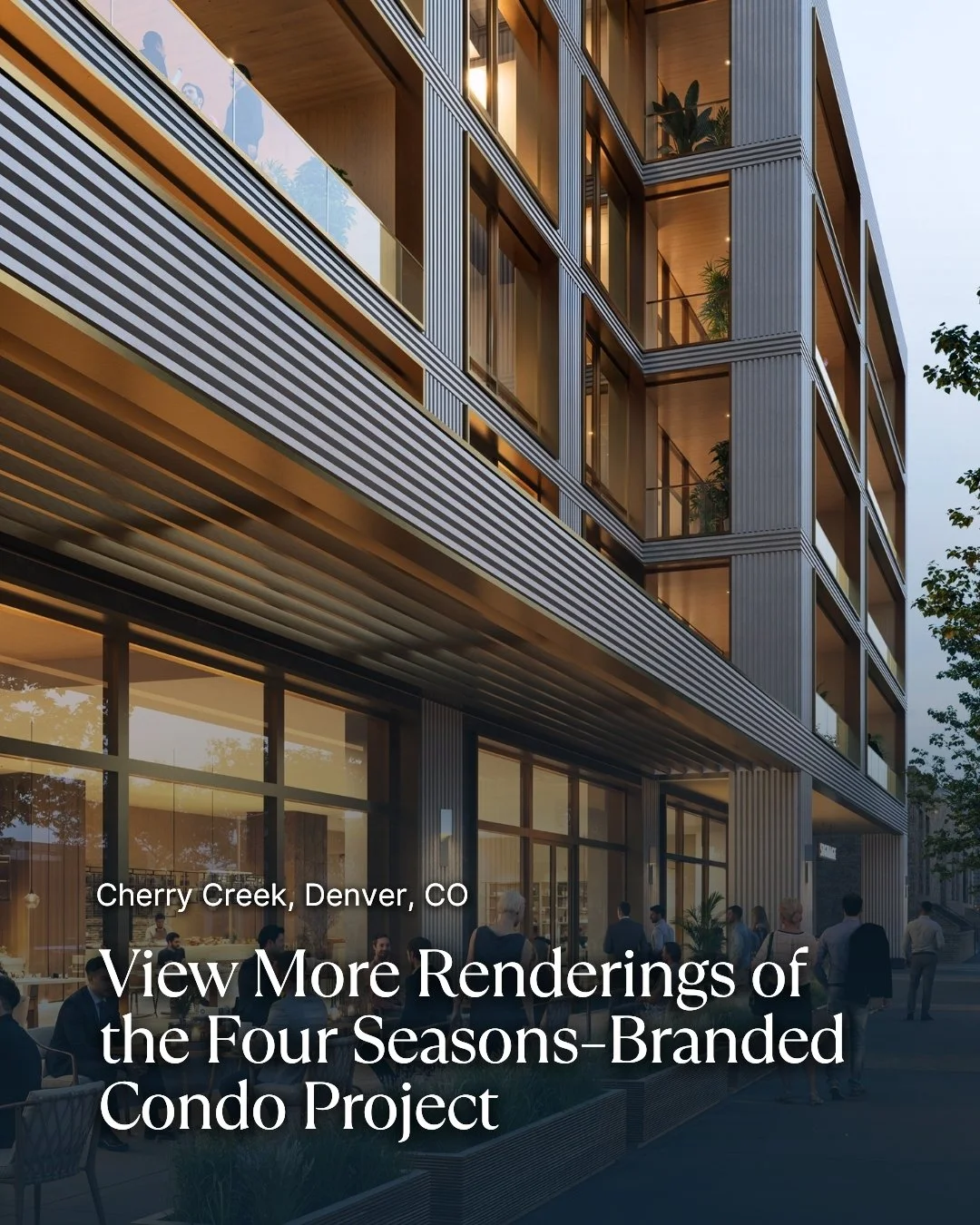 Renderings from the project's Urban Design submission show how a proposed Four Seasons&ndash;branded condominium project is taking shape during Denver&rsquo;s review process.

Recent submissions illustrate the building massing, fa&ccedil;ade material
